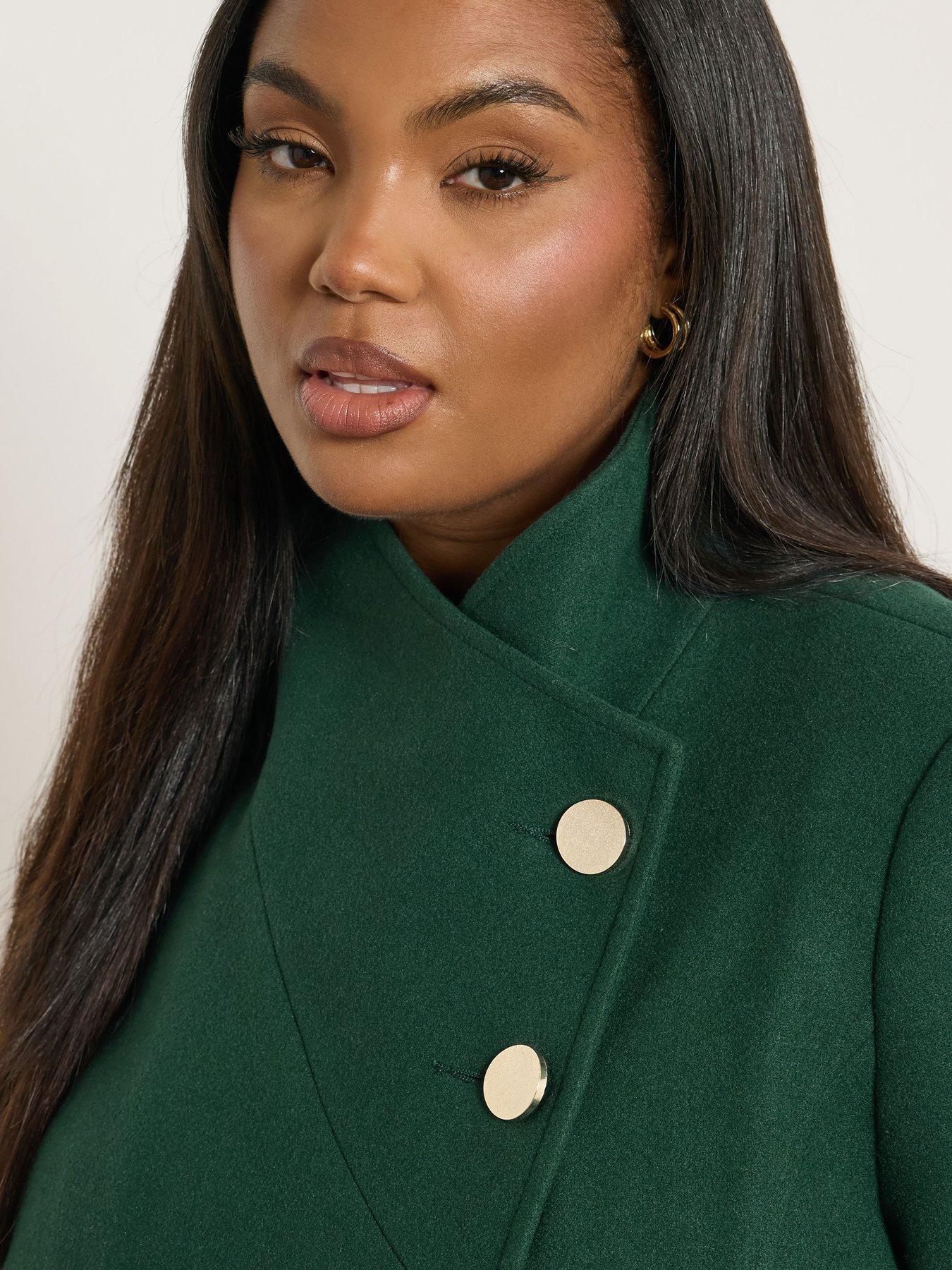 yours-curve-wrap-wool-coat-greenoutfit