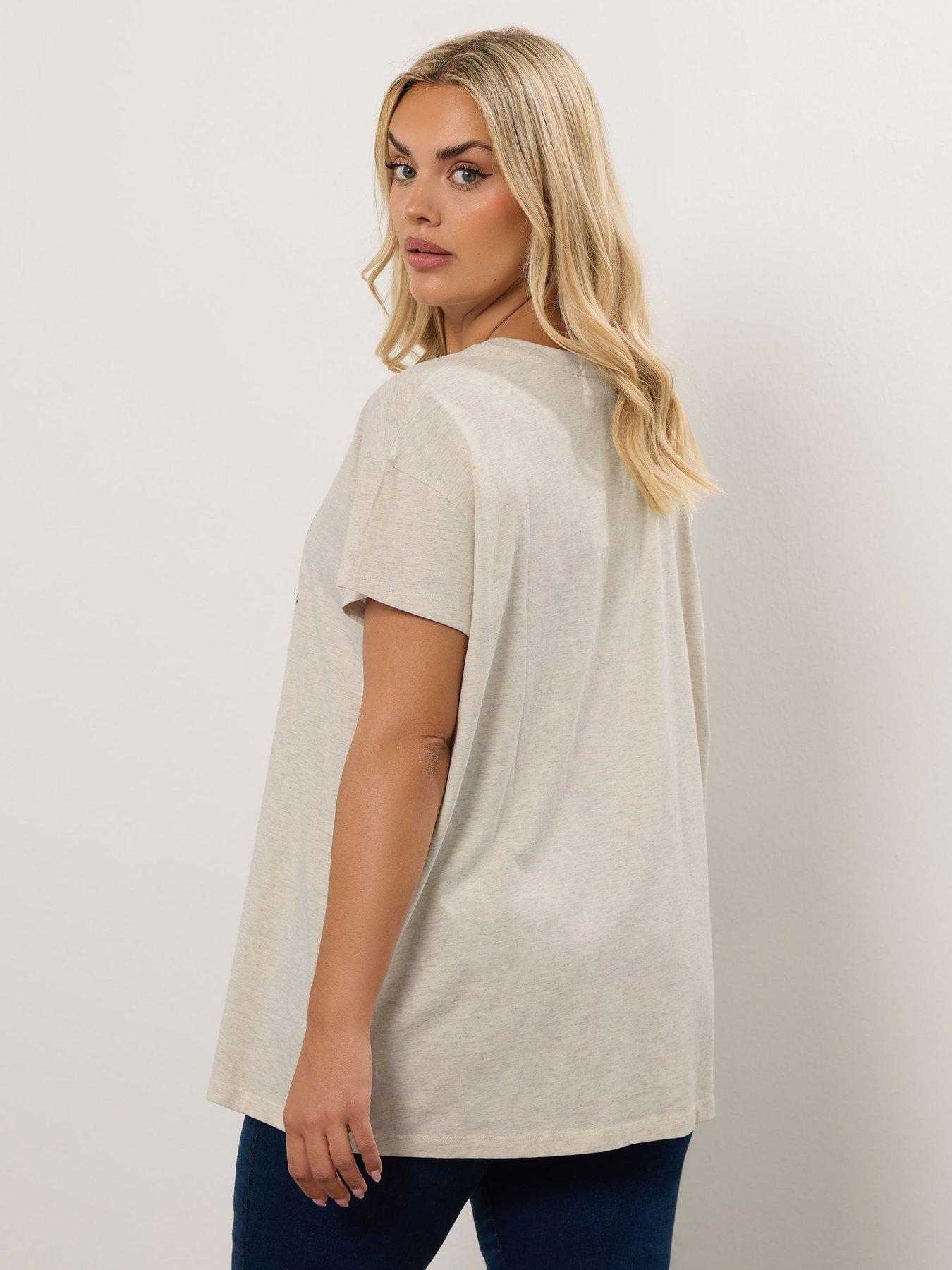 yours-curve-placement-print-t-shirt-naturalstillFront