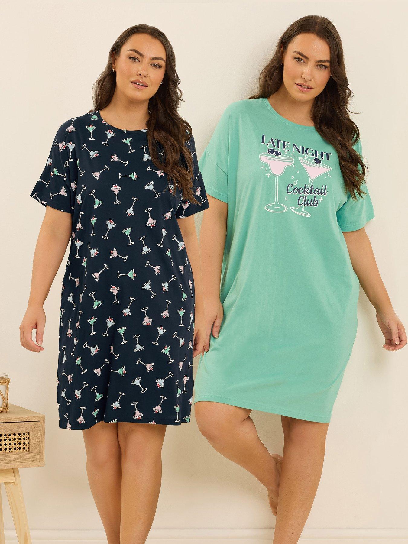 yours-curve-2-pack-cocktail-club-sleeptee-green