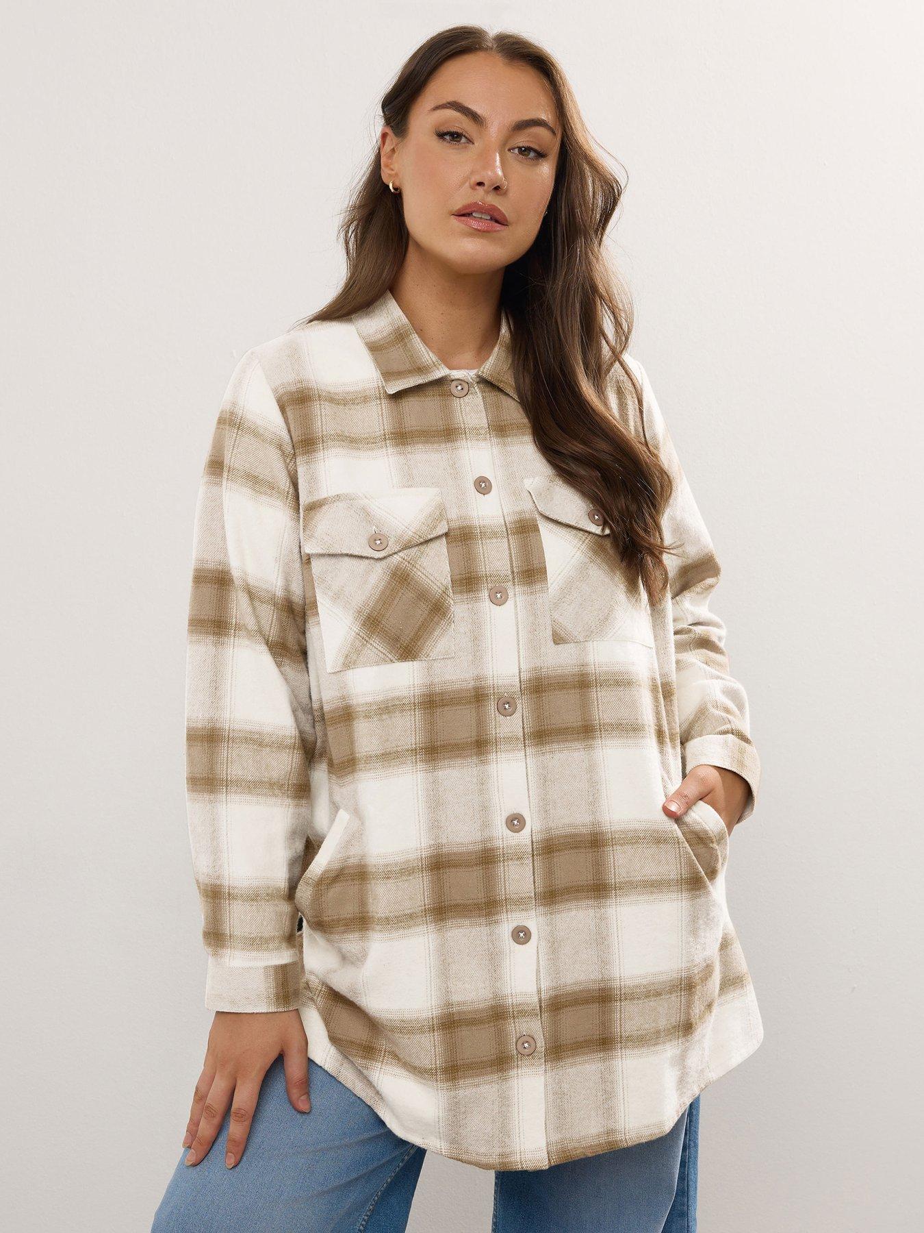 yours-curve-check-shacket-naturalfront