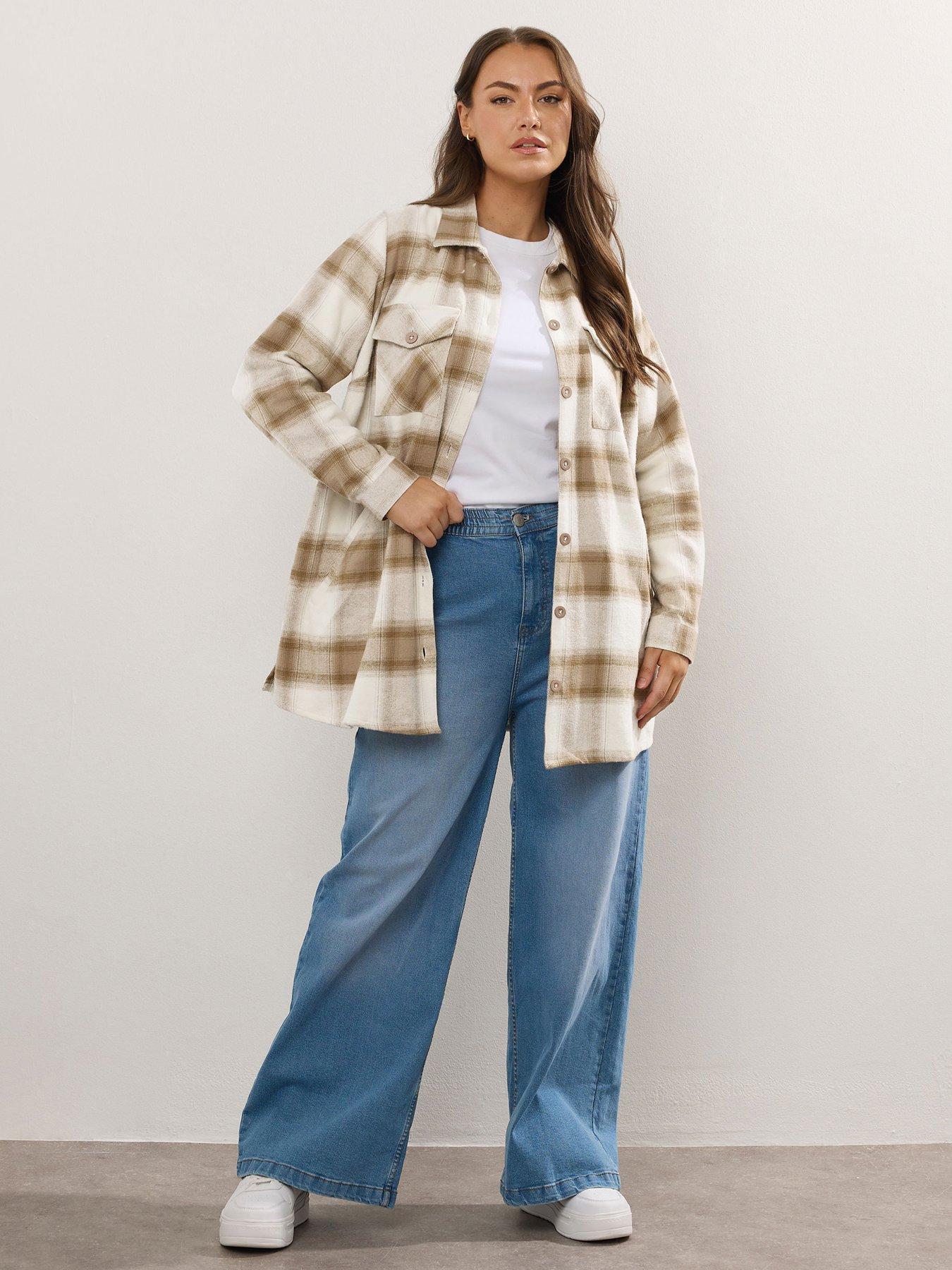 yours-curve-check-shacket-naturalback