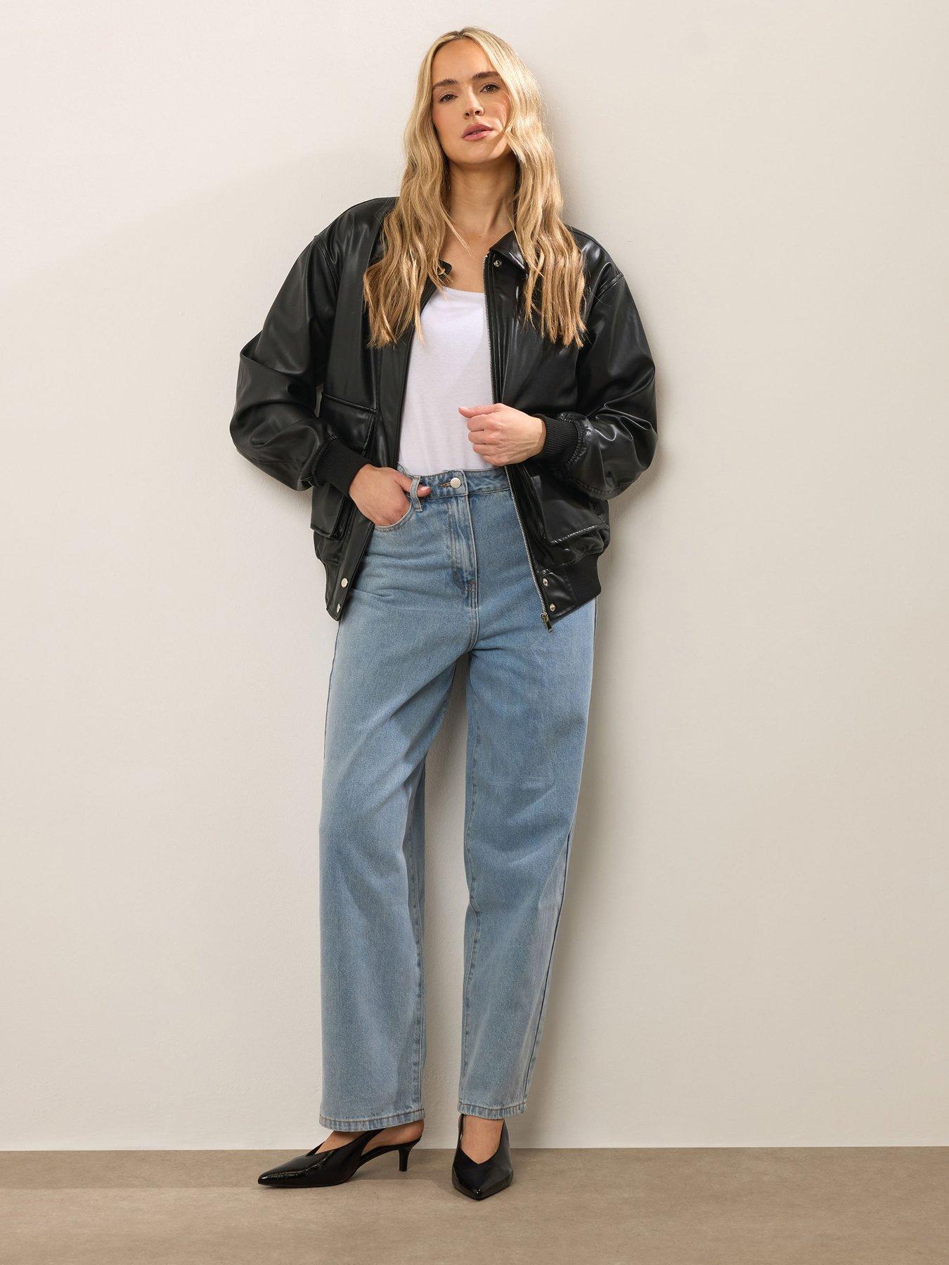 long-tall-sally-faux-leather-trucker-jacket-blackback