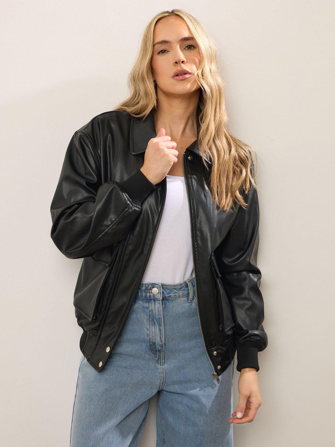 long-tall-sally-faux-leather-trucker-jacket-blackoutfit