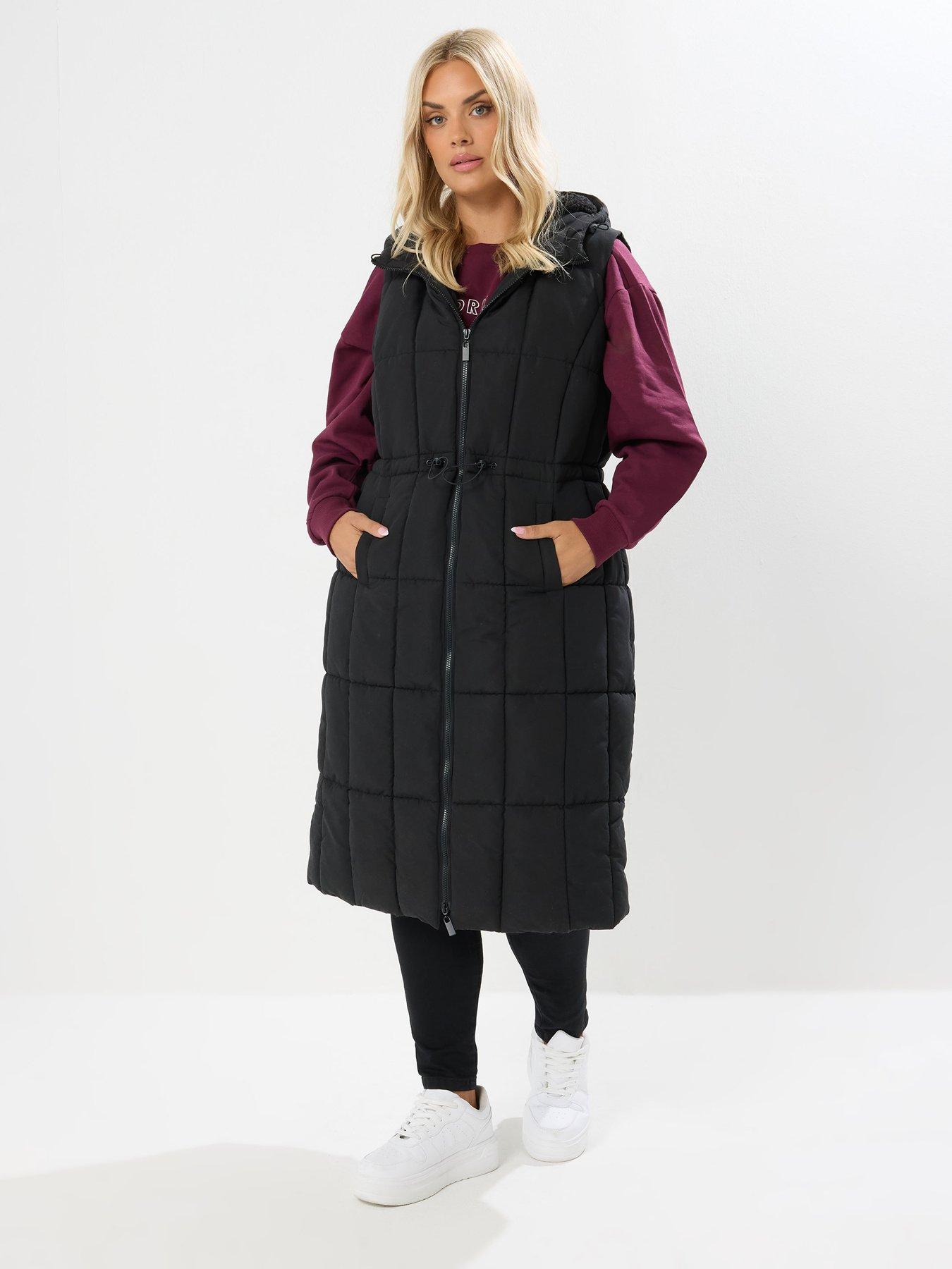 yours-curve-midi-gilet-blackback