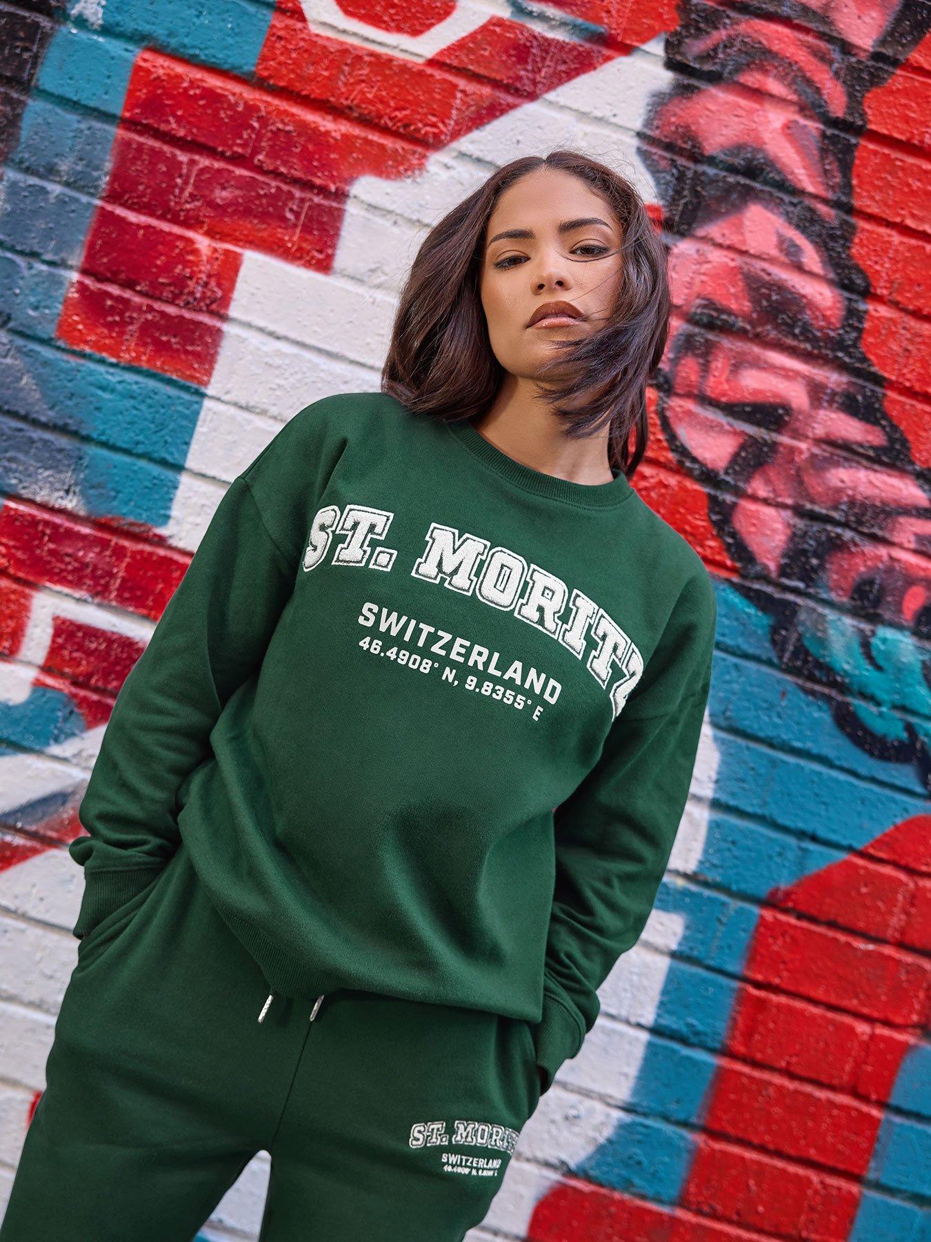 PixieGirl Petite St Moritz Sweatshirt - Green