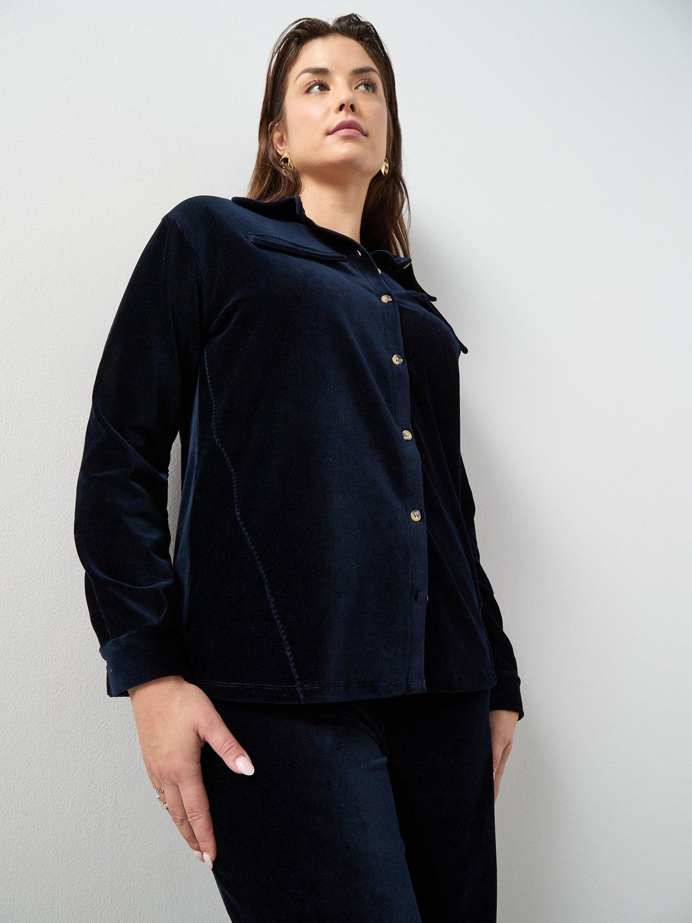 the-very-collection-curve-stretch-cord-wide-leg-trouser-co-ord-blueoutfit