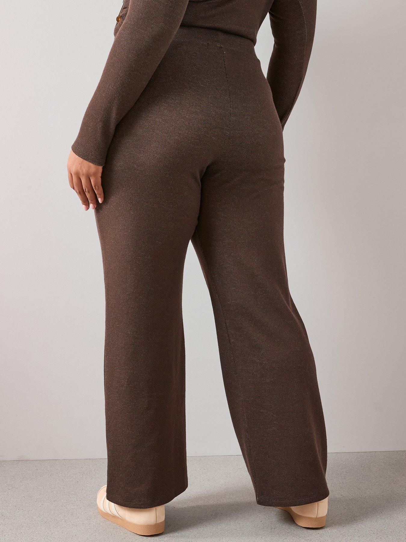 the-very-collection-curve-wide-leg-trouser-co-ord-brownstillFront