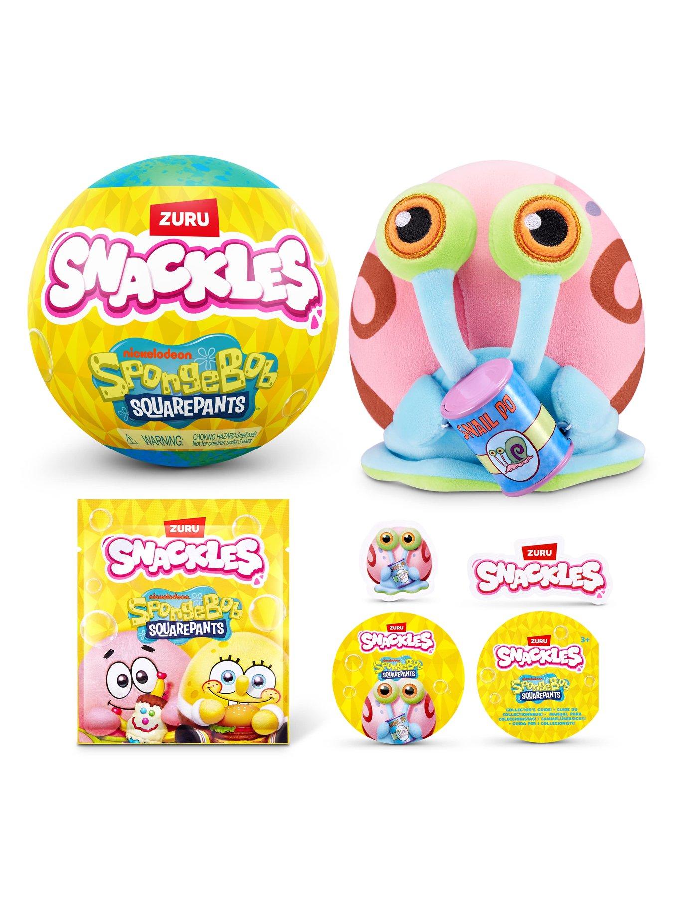 Image 5 of 7 of Zuru Snackles SpongeBob&nbsp;5" Capsule Collectable&nbsp;Mystery&nbsp;Plush