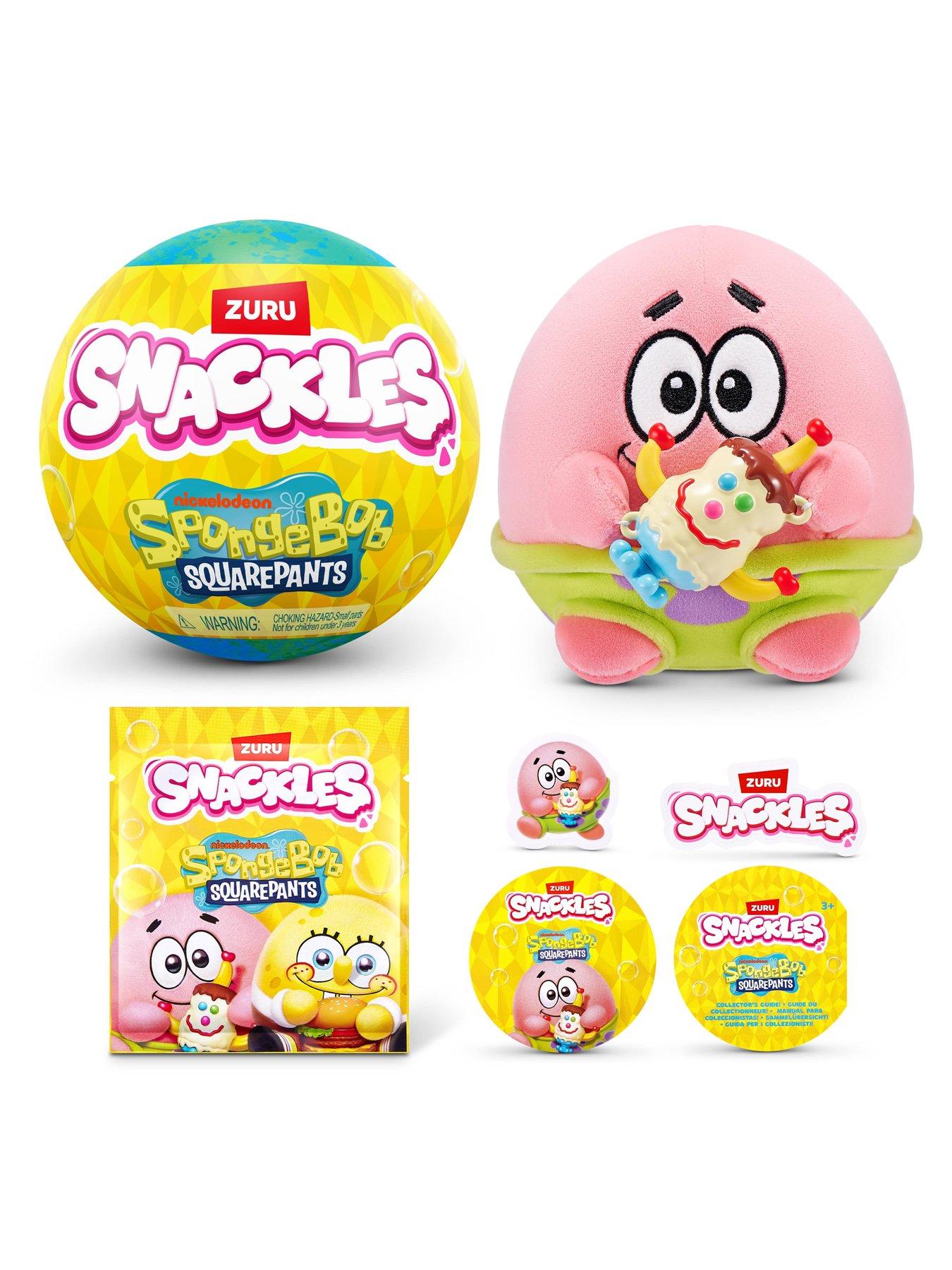 Image 7 of 7 of Zuru Snackles SpongeBob&nbsp;5" Capsule Collectable&nbsp;Mystery&nbsp;Plush