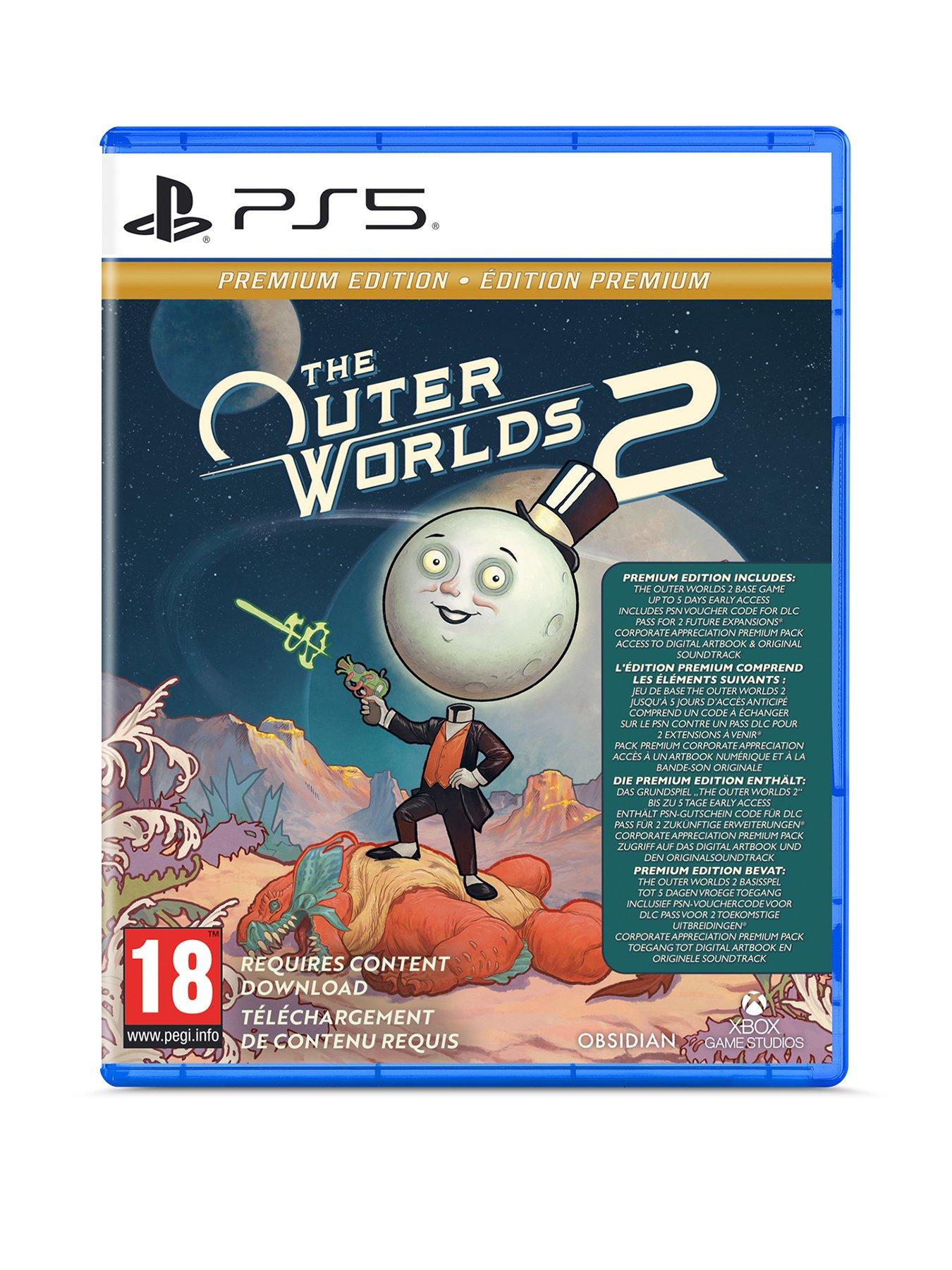 Image 1 of 7 of PlayStation 5 The Outer Worlds 2 &ndash; Premium Edition &ndash; PlayStation<sup>&reg;</sup> 5 (Disc + Digital&nbsp;Code in Box)
