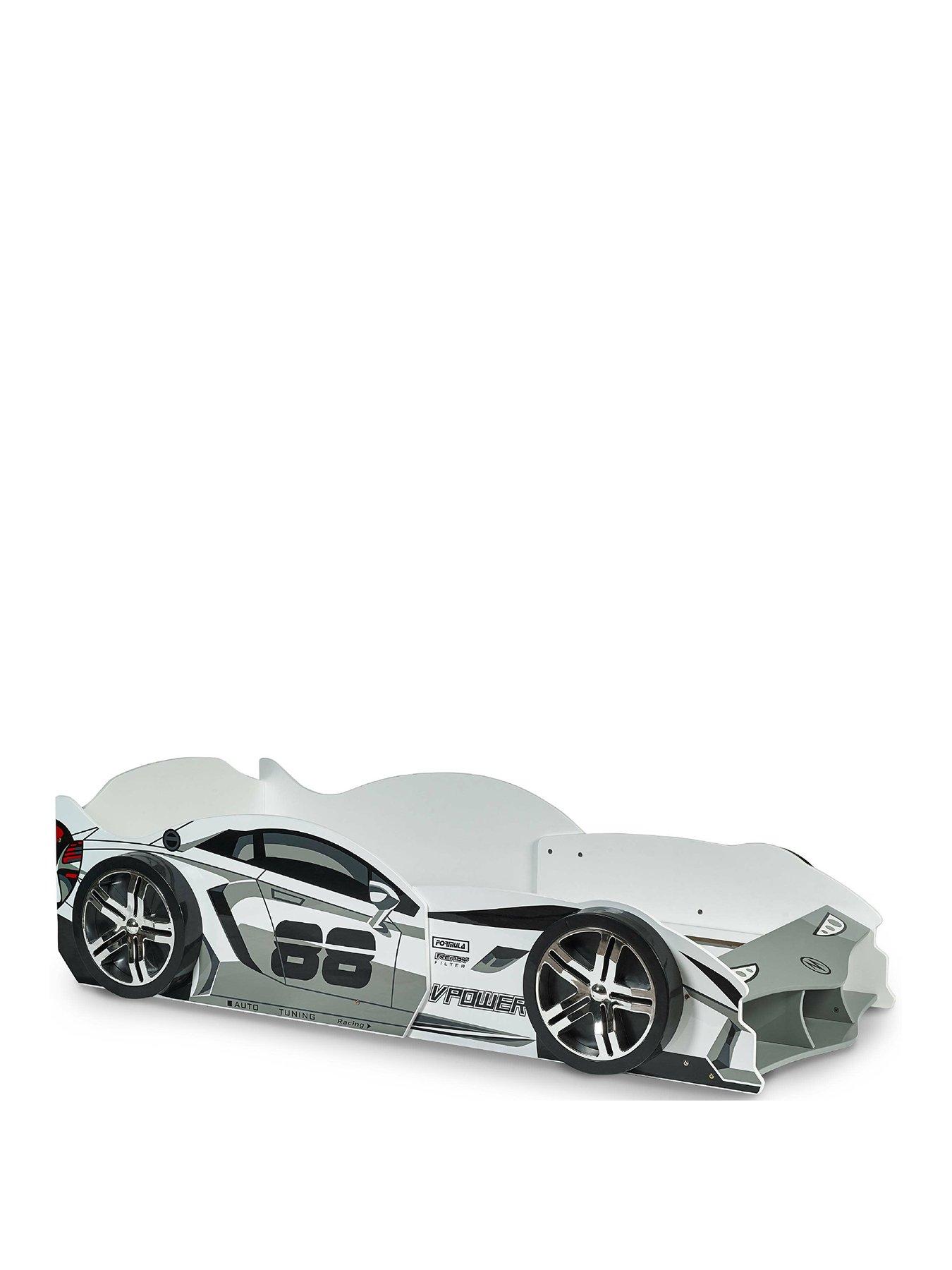 Image 2 of 5 of Julian Bowen Storm Race Car Bed - Single