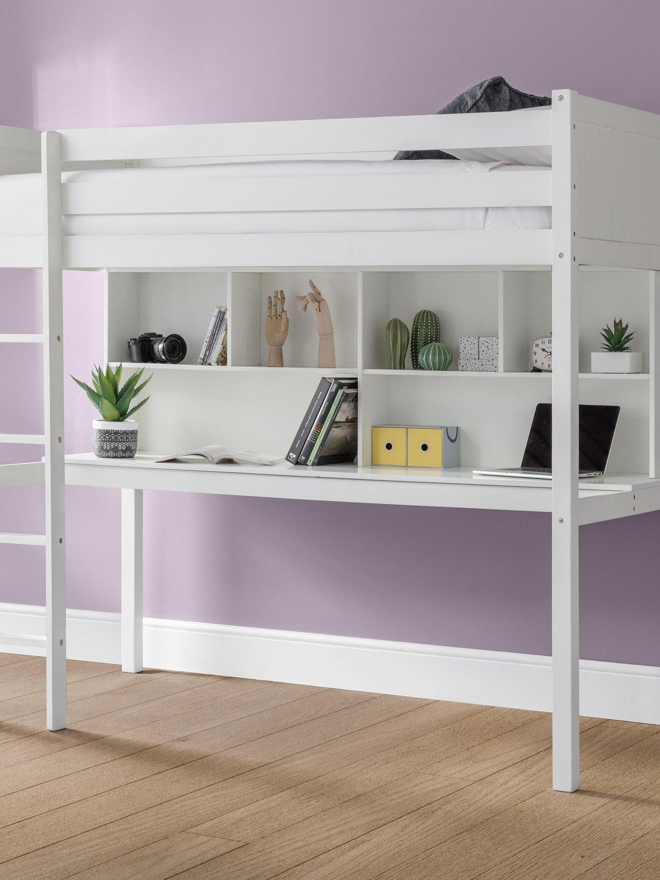 Julian Bowen Titan Highsleeper Bed - Surf White