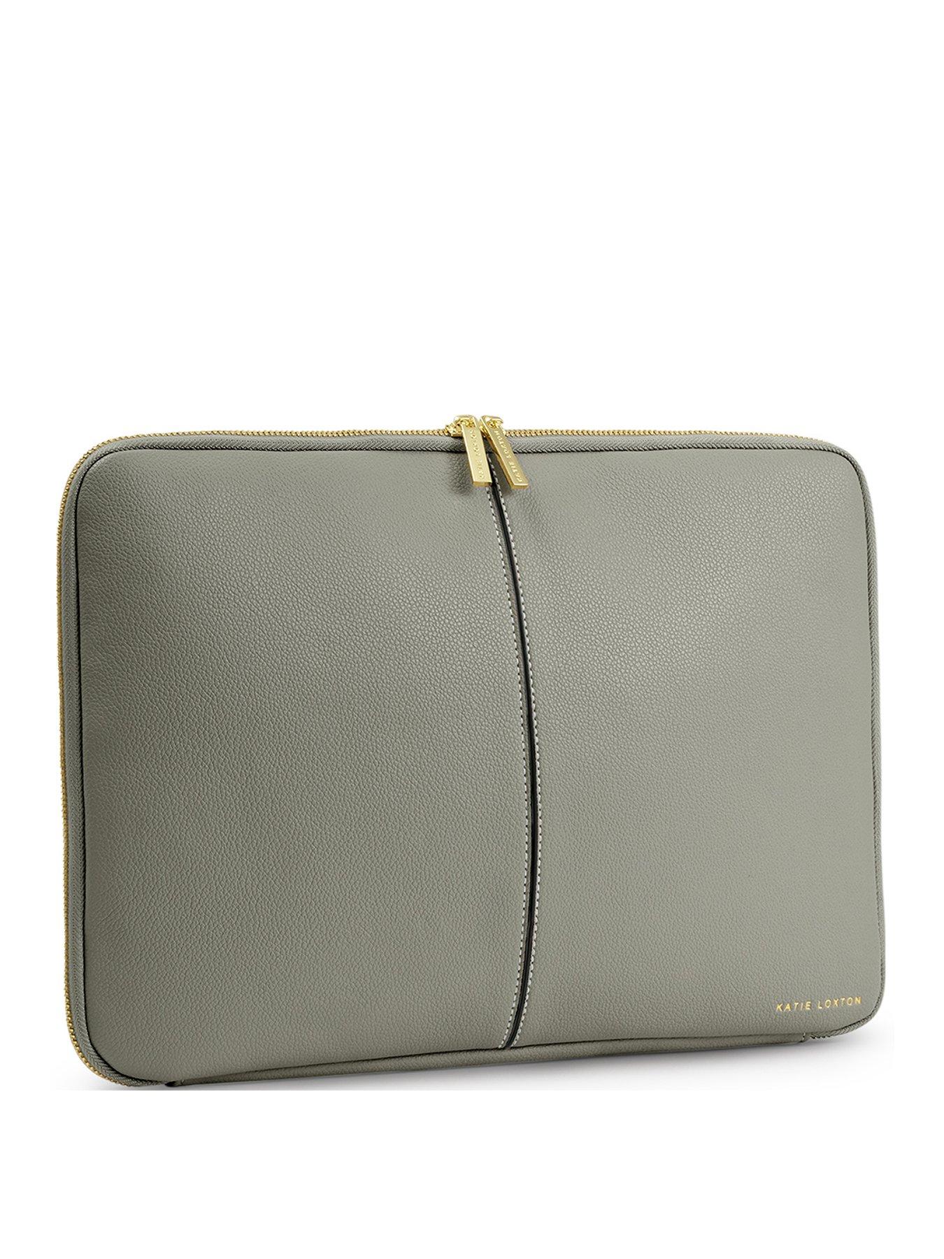 katie-loxton-folio-laptop-case-graphite-green
