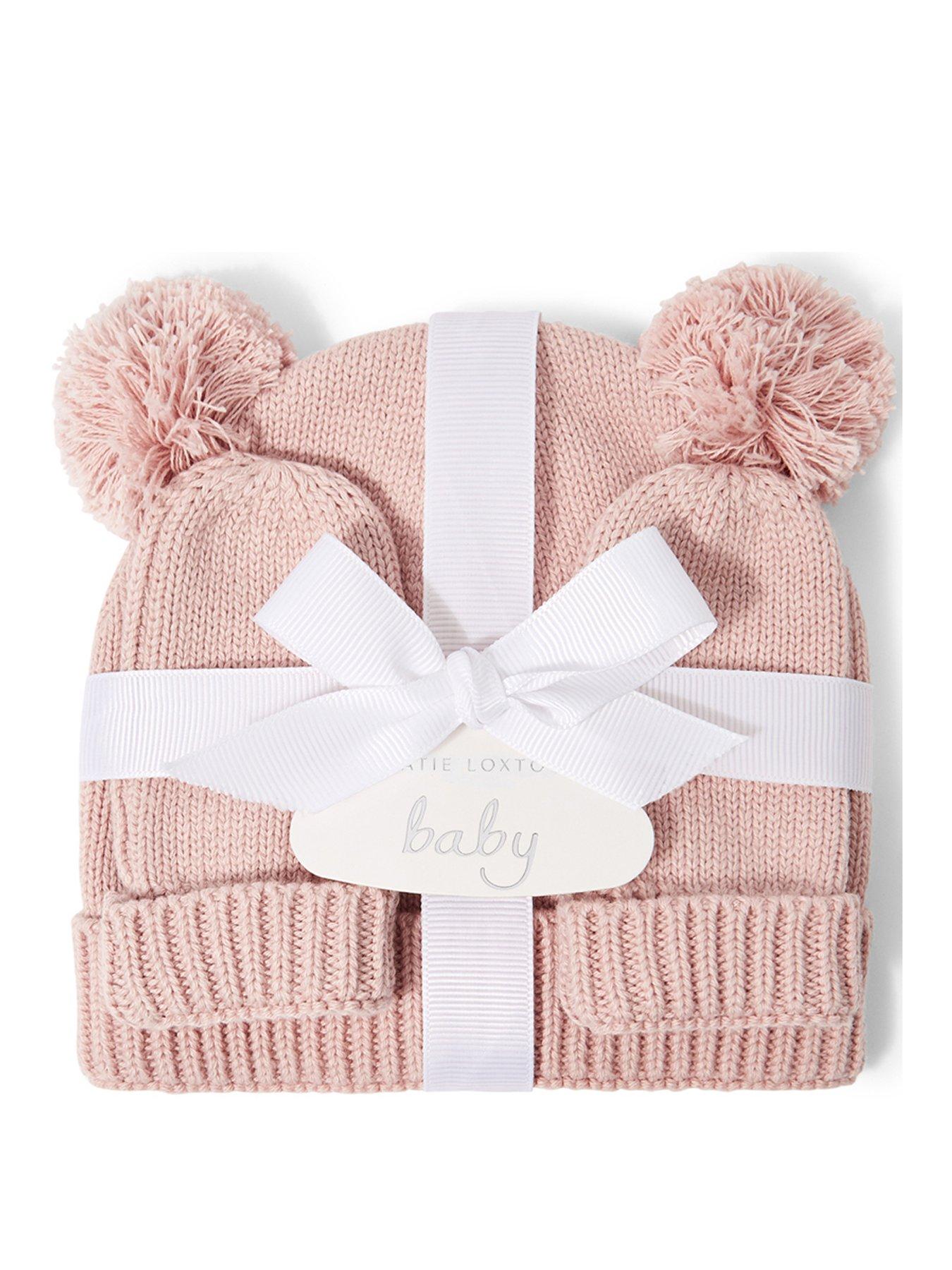 katie-loxton-baby-hat-and-mittens-set-pink