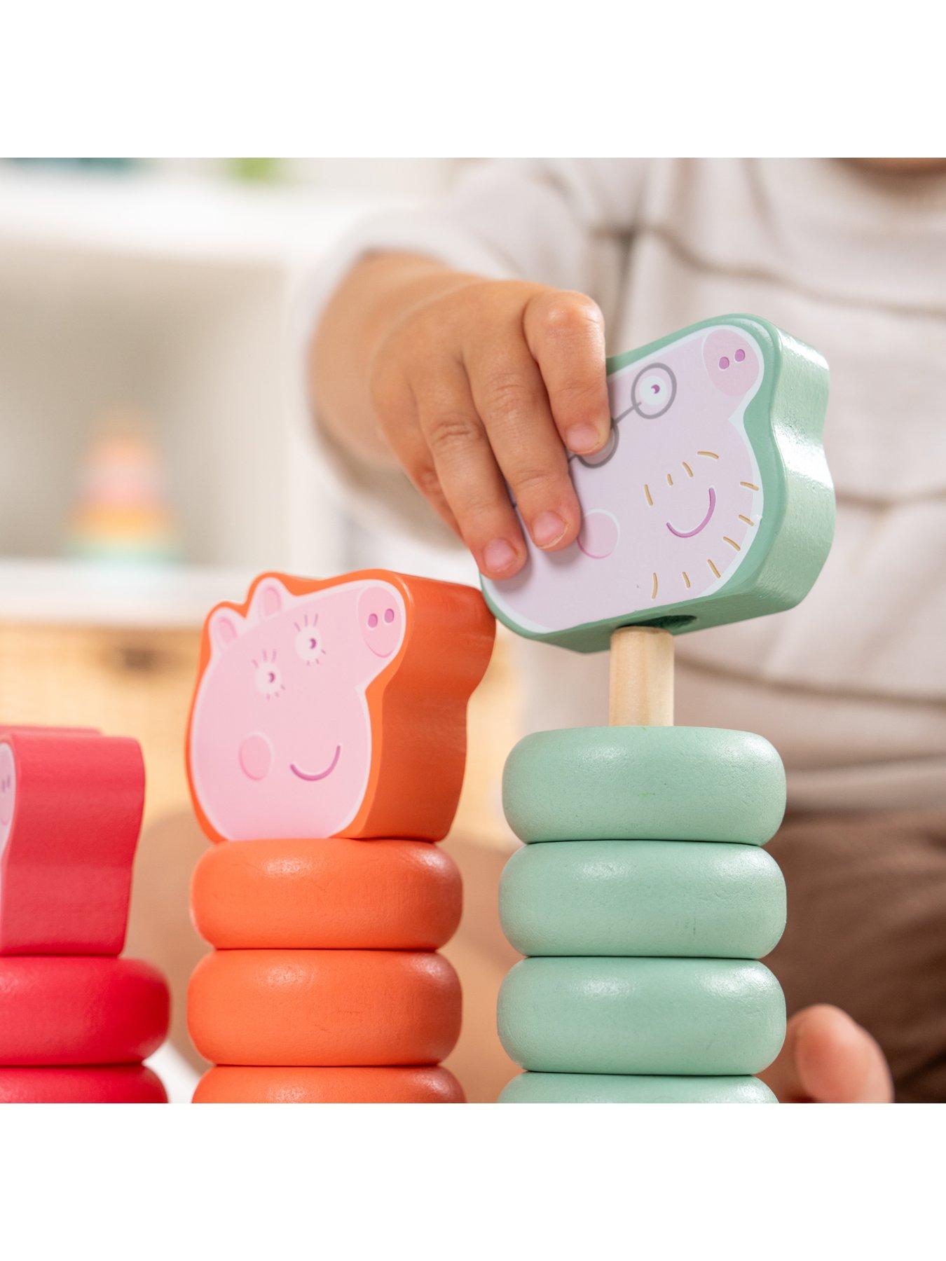 Image 3 of 6 of Peppa Pig Peppa Pig Family Stacking Ring Set