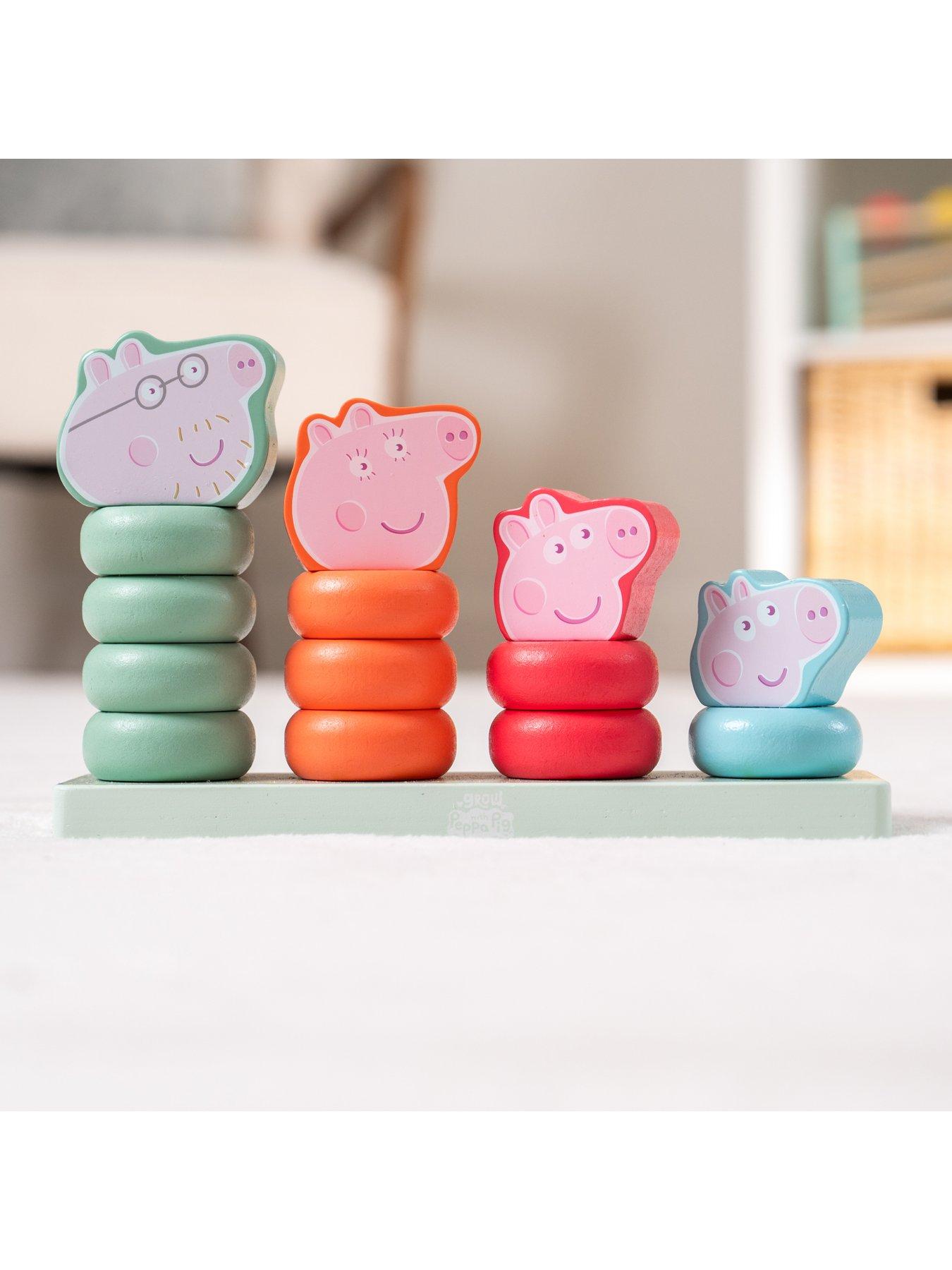 Image 5 of 6 of Peppa Pig Peppa Pig Family Stacking Ring Set