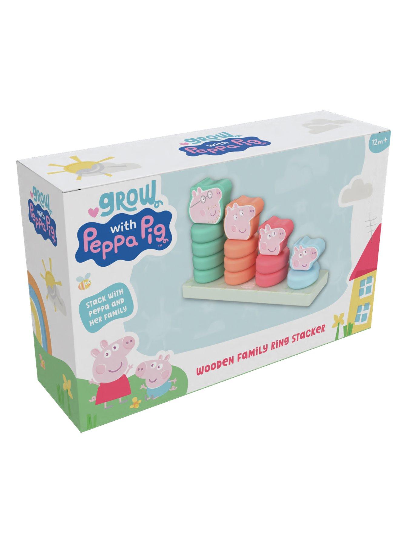 Image 6 of 6 of Peppa Pig Peppa Pig Family Stacking Ring Set