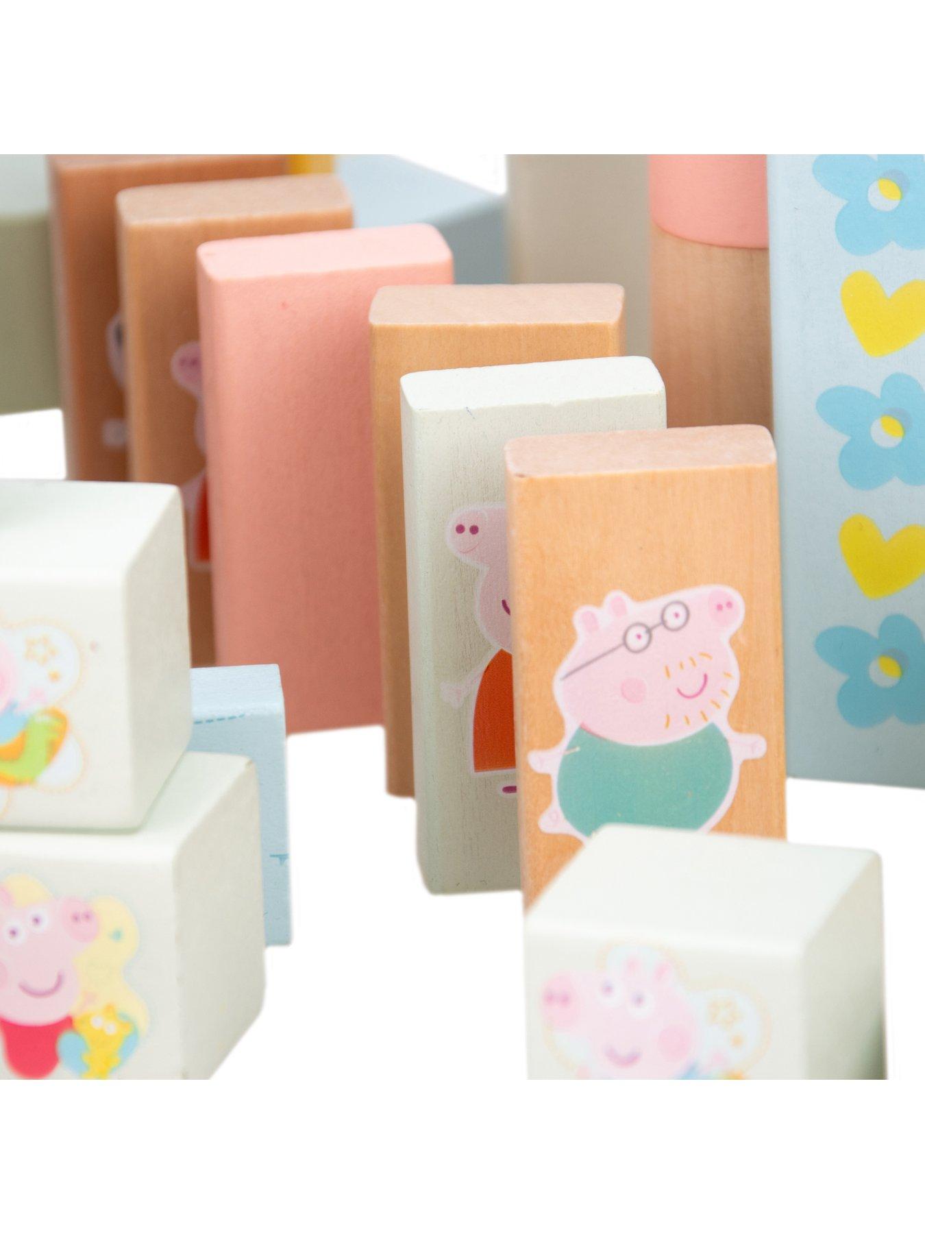 Image 3 of 5 of Peppa Pig Peppa Block Bucket - 80 pcs