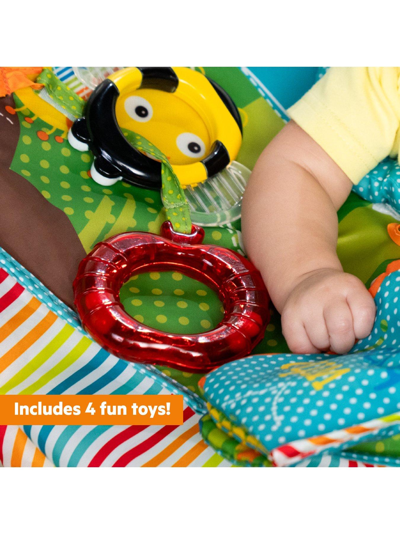 Image 4 of 8 of Bright Starts Bright Starts Pop 'N Jump Portable Activity Jumper, Owl Forest