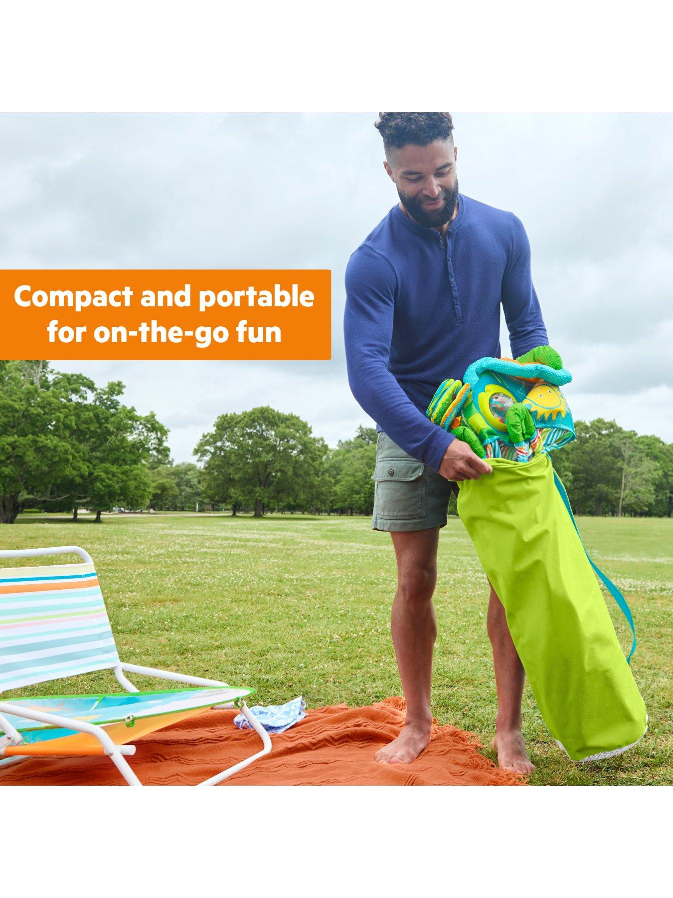 Image 6 of 8 of Bright Starts Bright Starts Pop 'N Jump Portable Activity Jumper, Owl Forest