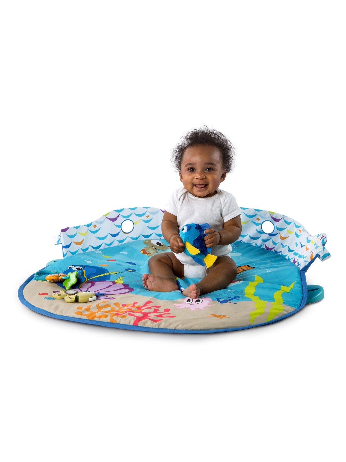 Image 2 of 8 of Bright Starts Bright Starts Disney Baby FINDING NEMO Mr. Ray Ocean Lights &amp; Music Gym