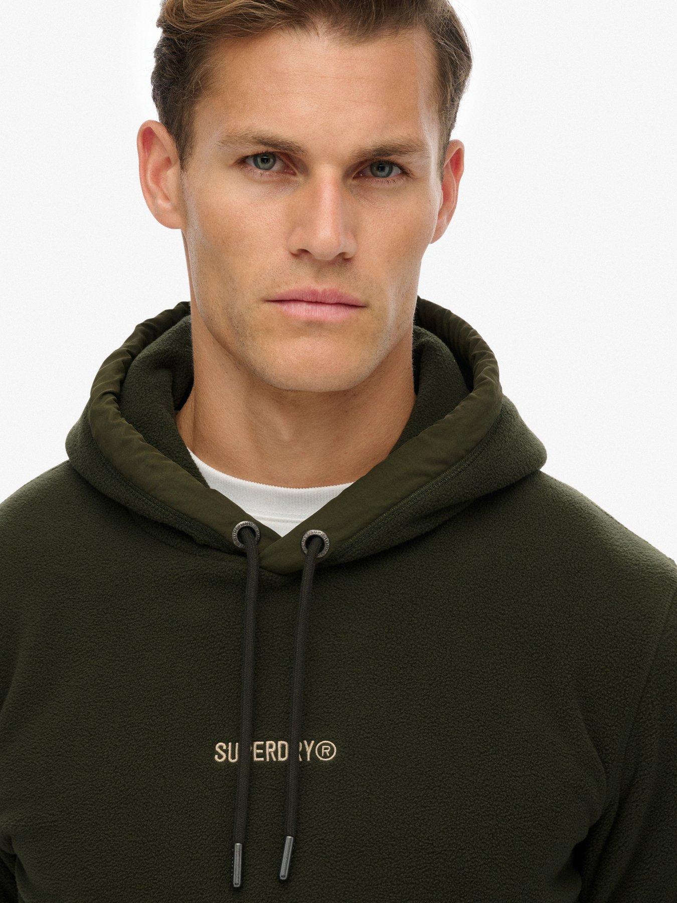 superdry-micro-logo-fleece-hoodie-greenoutfit