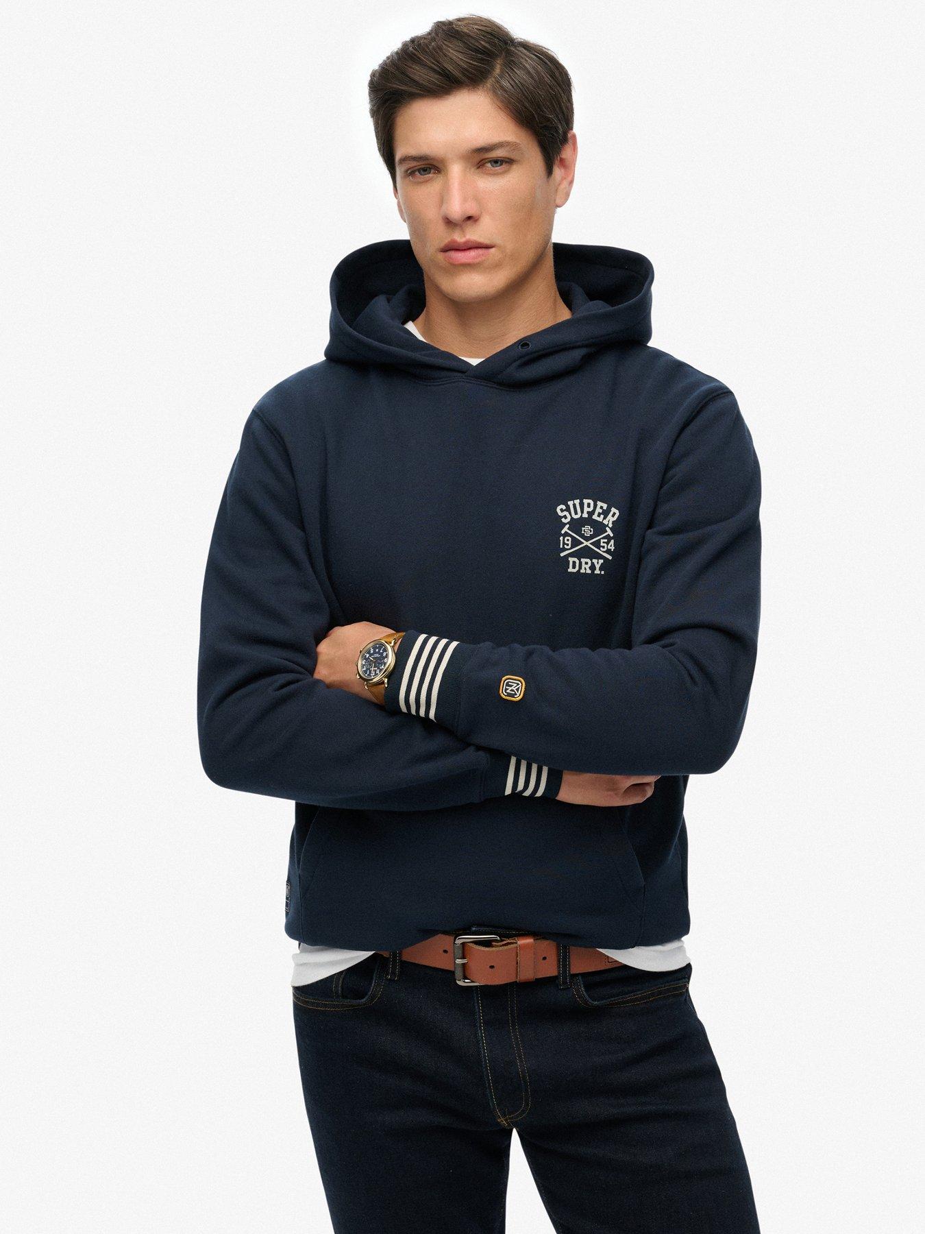 Superdry Athletic Club Hoodie - Navy