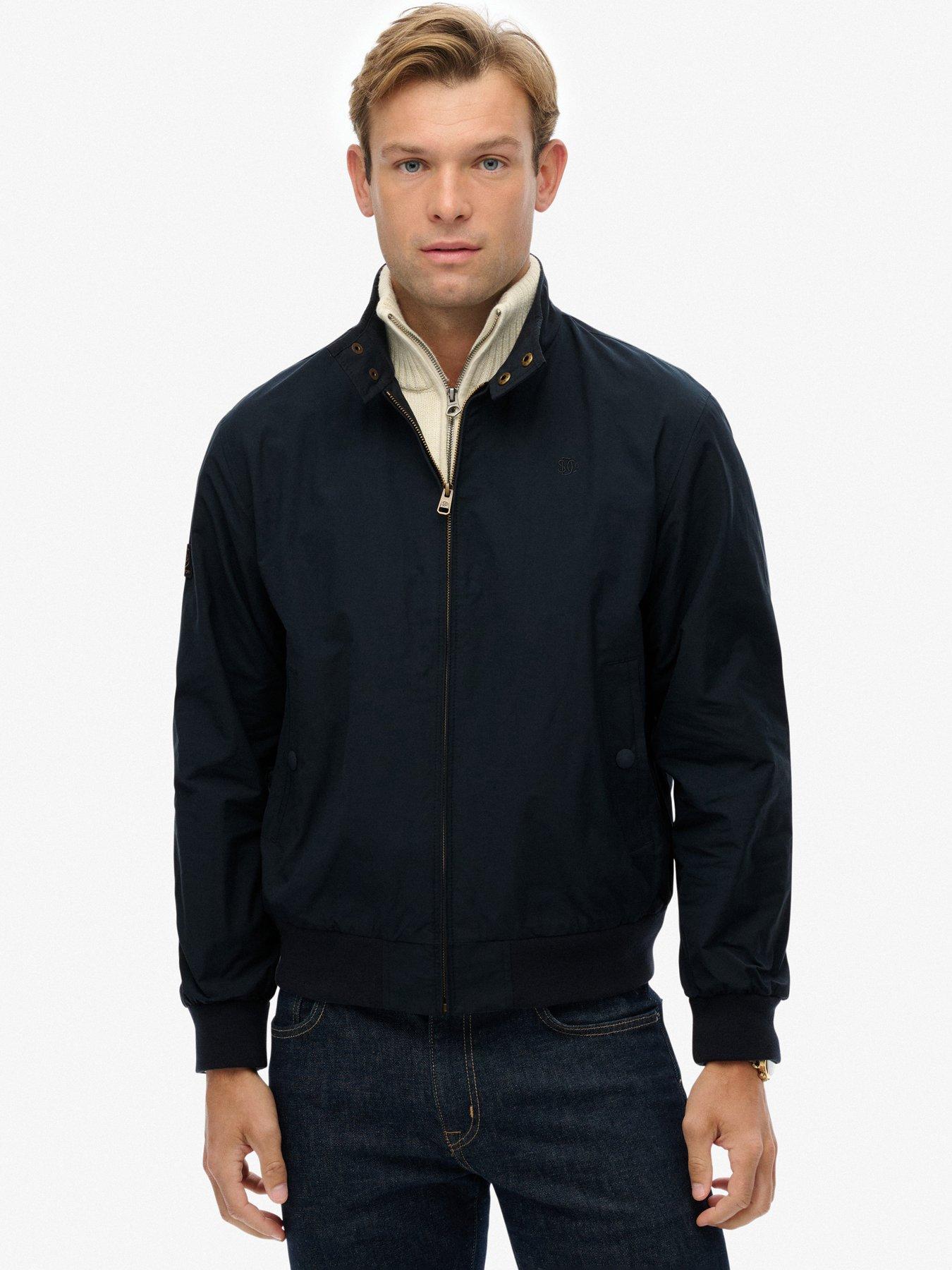 Superdry Classic Harrington Jacket - Navy
