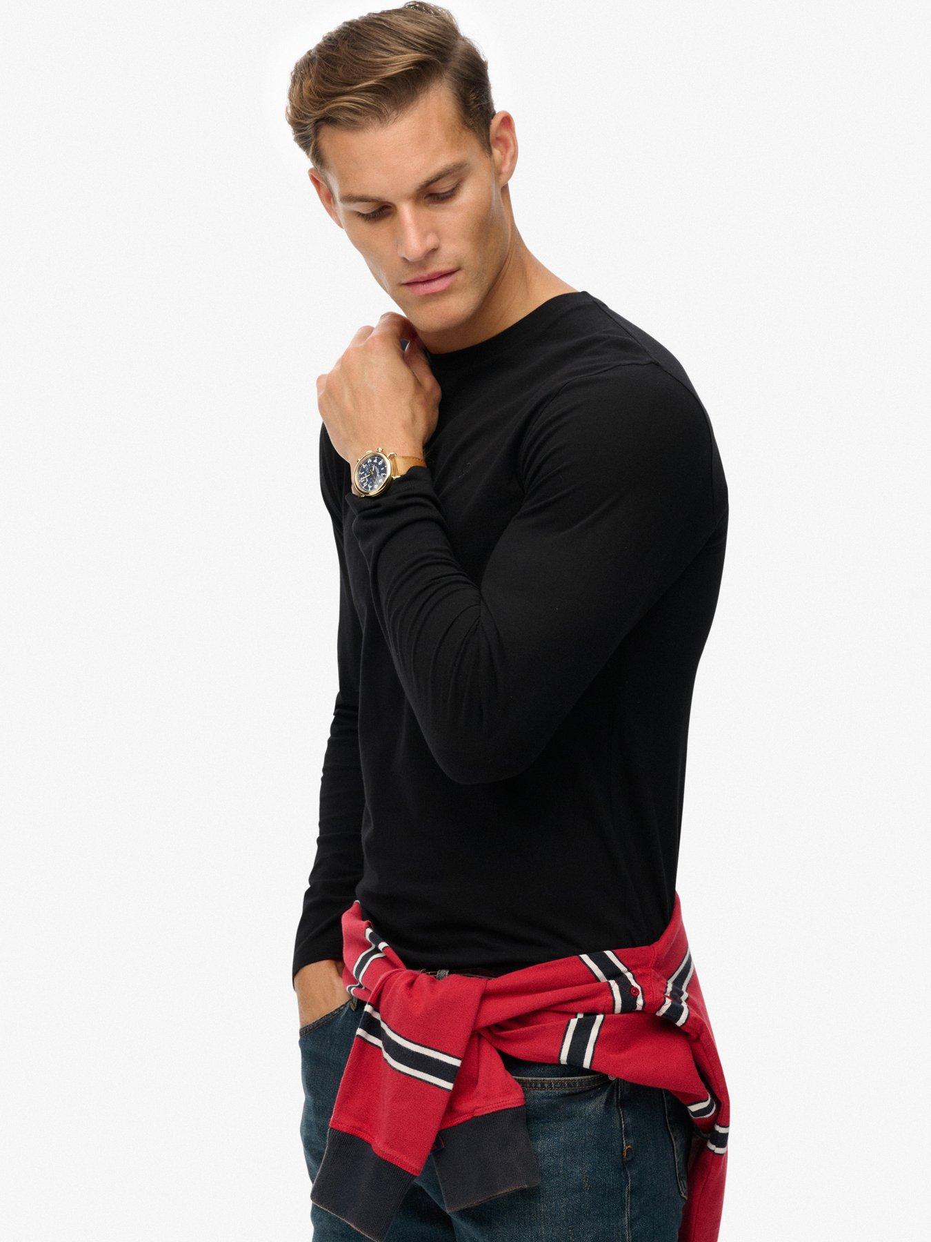 Image 2 of 5 of Superdry Superdry Classic Essential Long Sleeve T-shirt