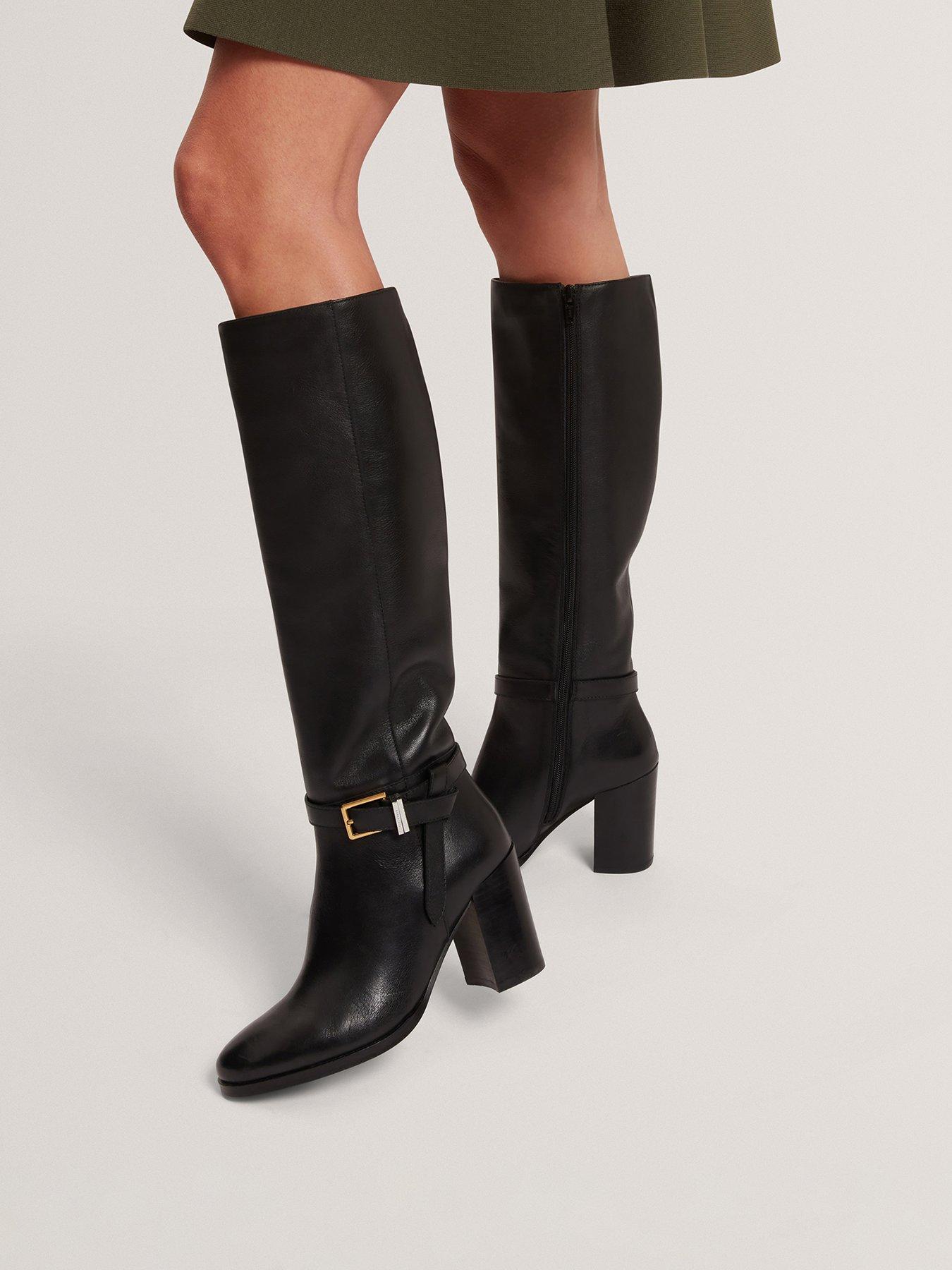 ted-baker-belt-detail-over-knee-boots-blackstillFront