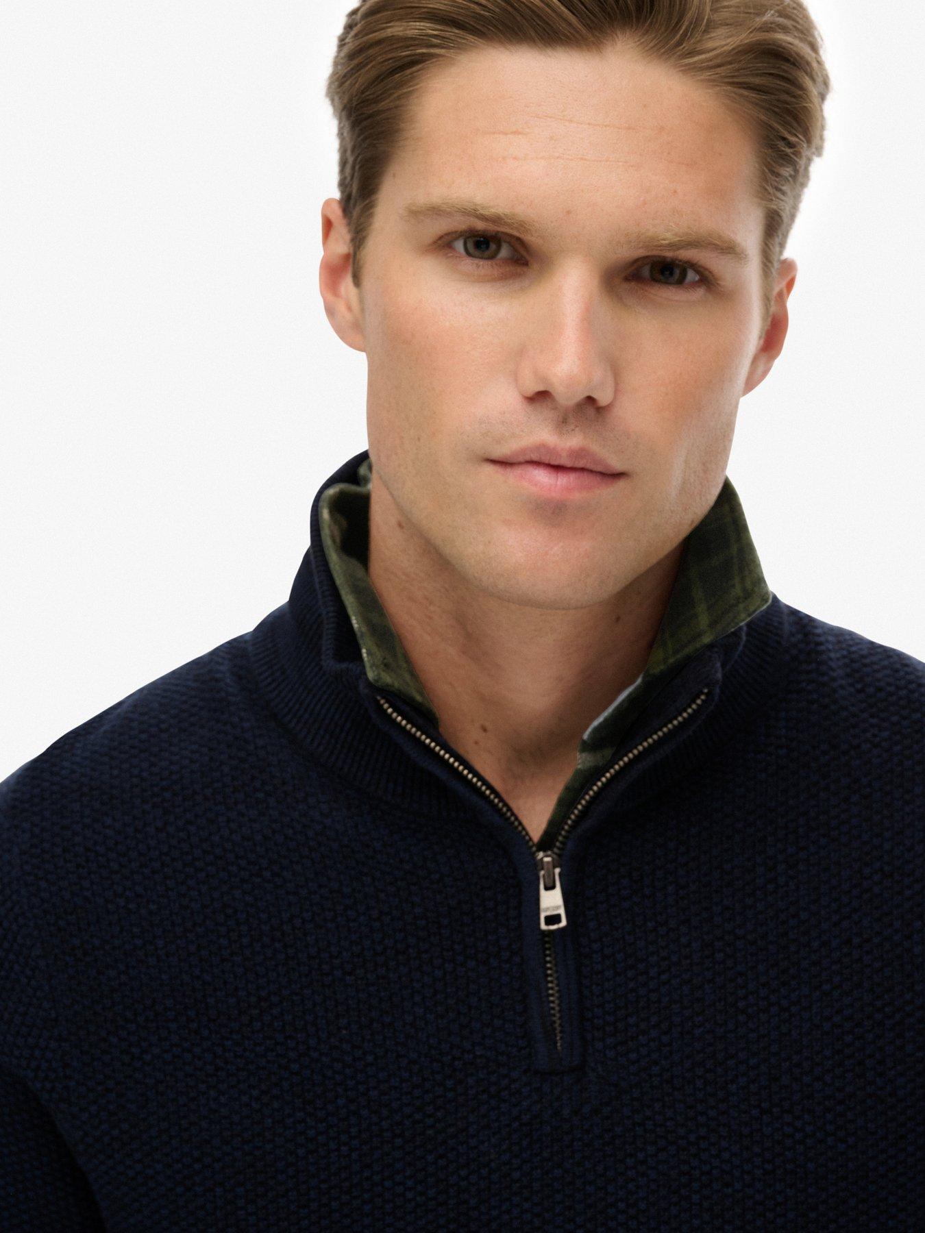 superdry-superdry-cotton-texture-henley-quarter-zip-knitted-jumperdetail