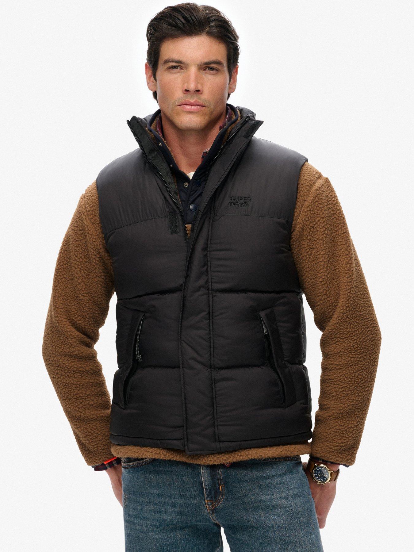 Superdry Tech Padded Gilet - Black