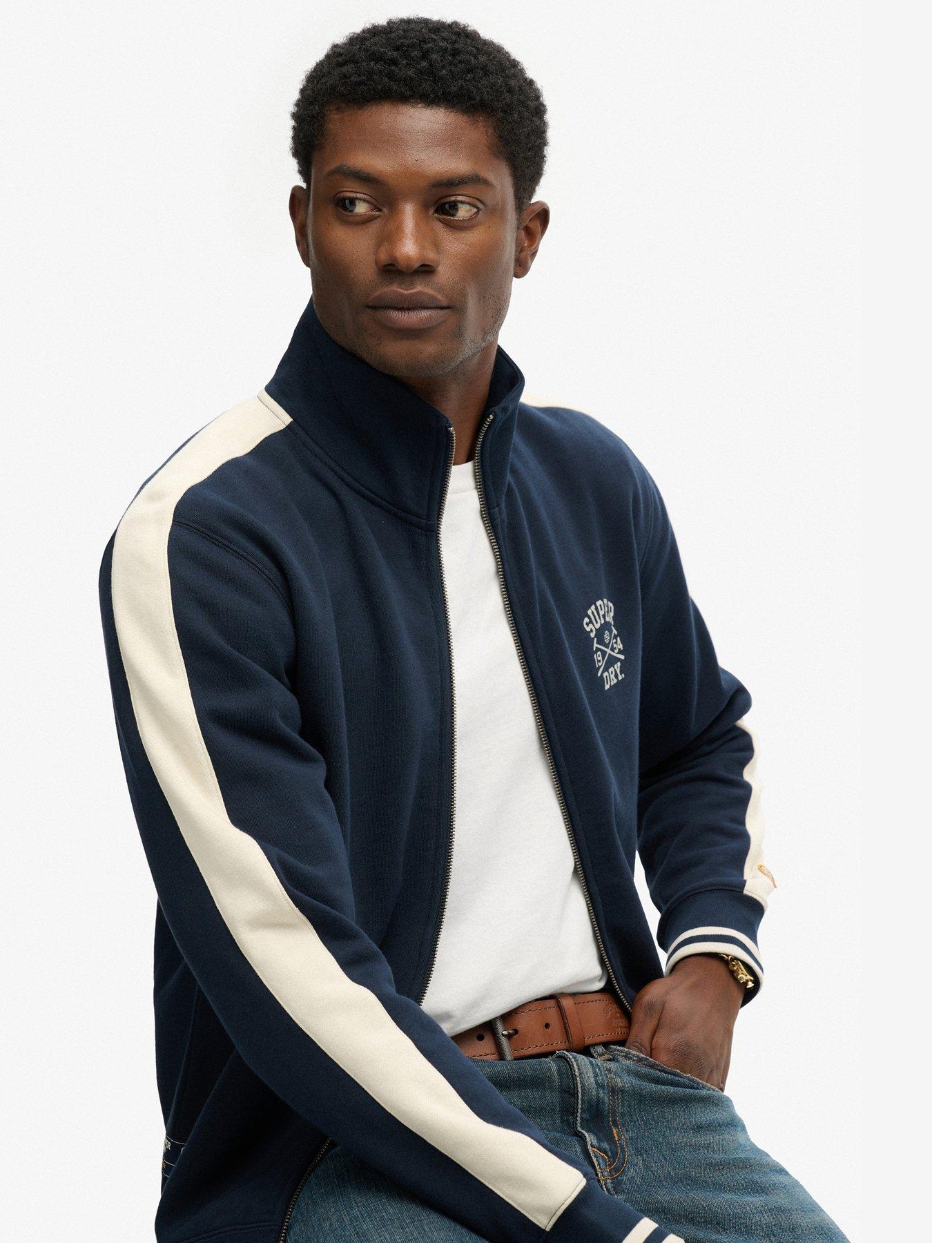 Image 2 of 6 of Superdry Athletic Club Track Top - Navy