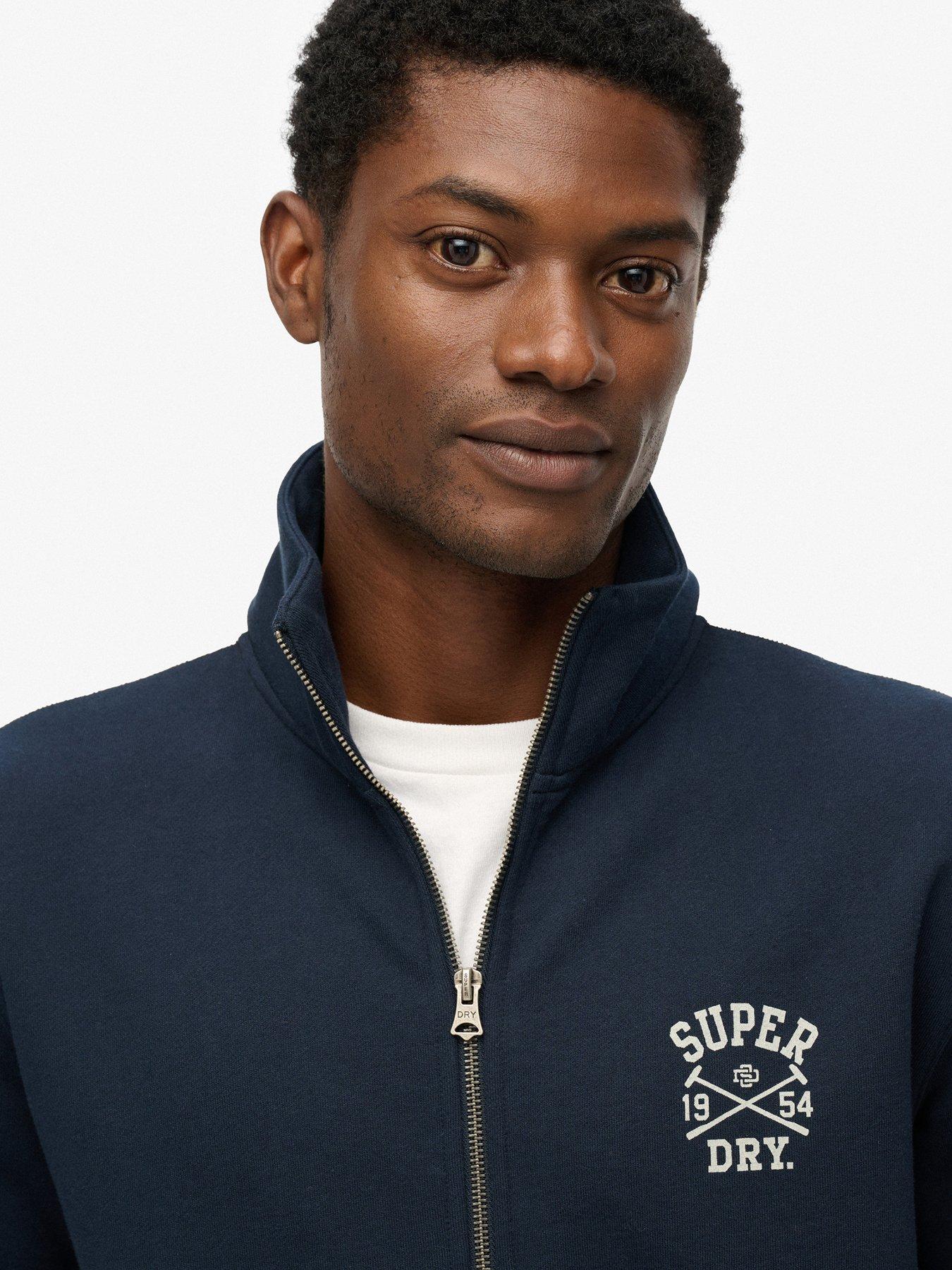 Image 5 of 6 of Superdry Athletic Club Track Top - Navy