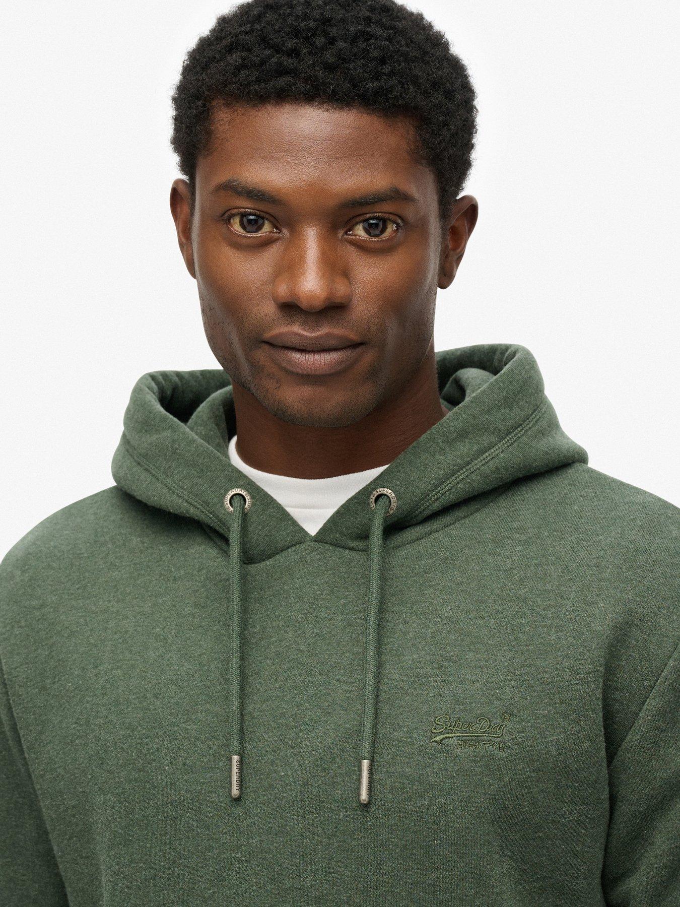 Image 4 of 5 of Superdry Essential Logo Hoodie - Green