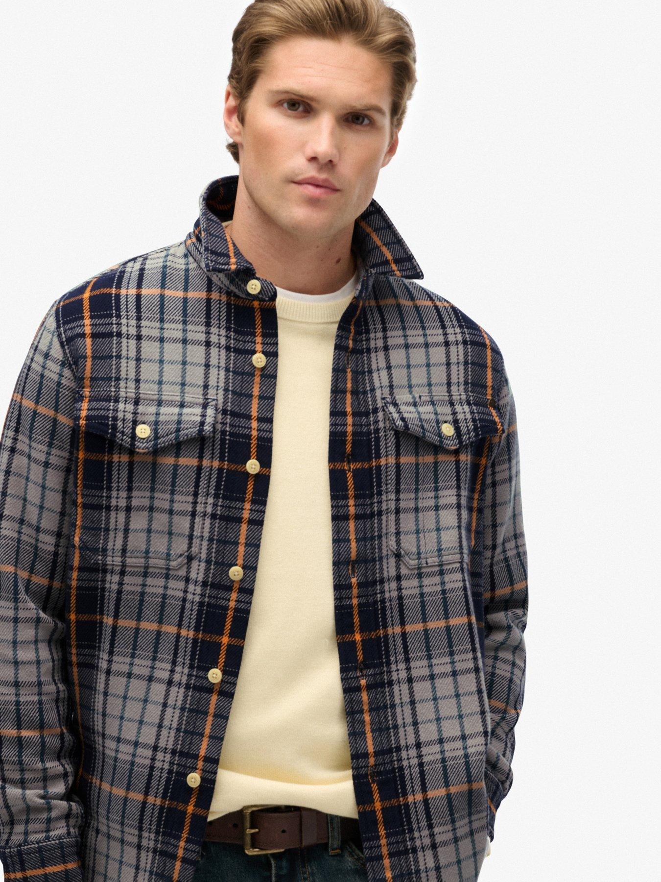 superdry-merchant-heavy-checked-shirt-navystillFront