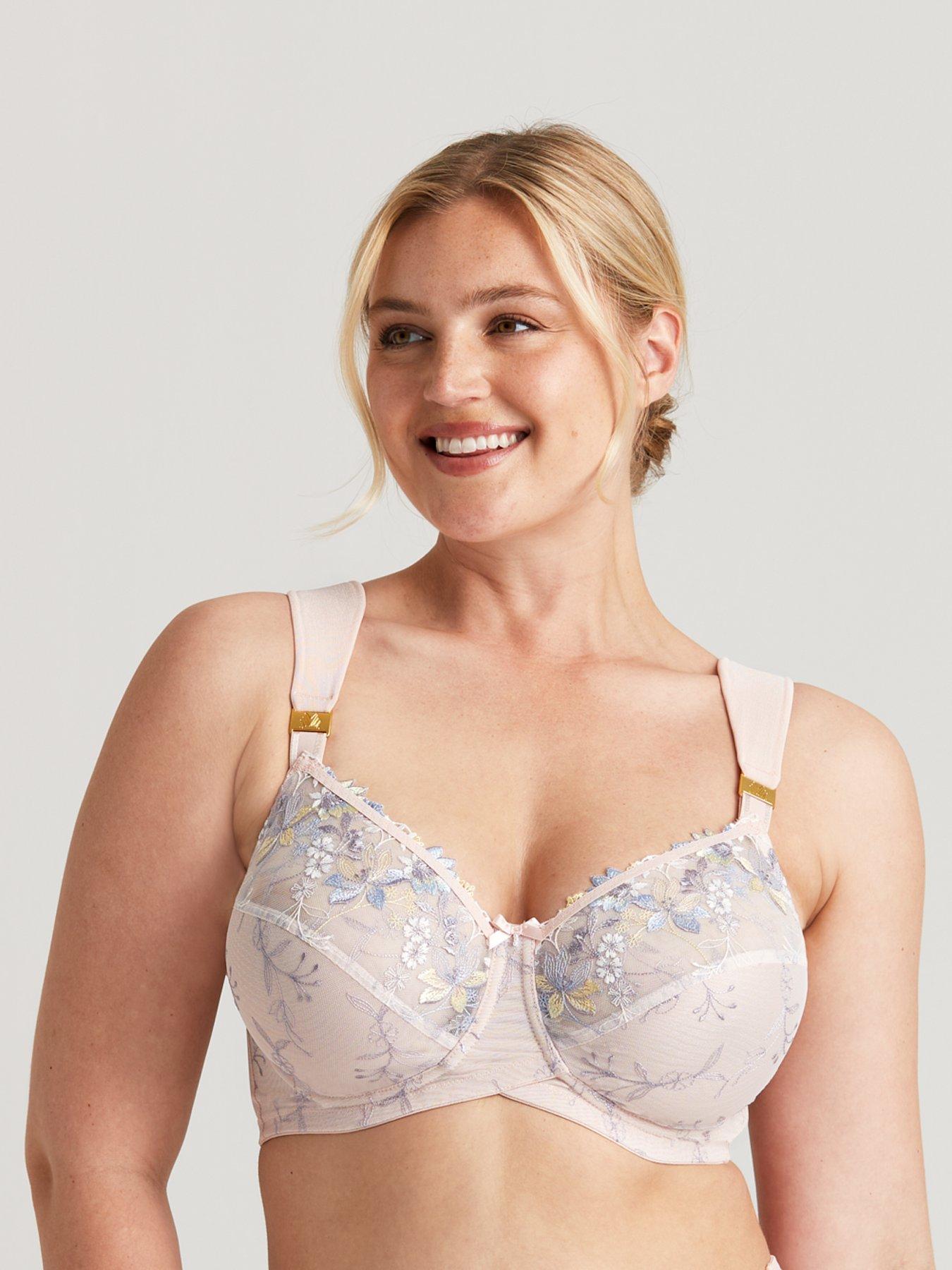 Miss Mary of Sweden Embroidered Dreams Bra - Pink
