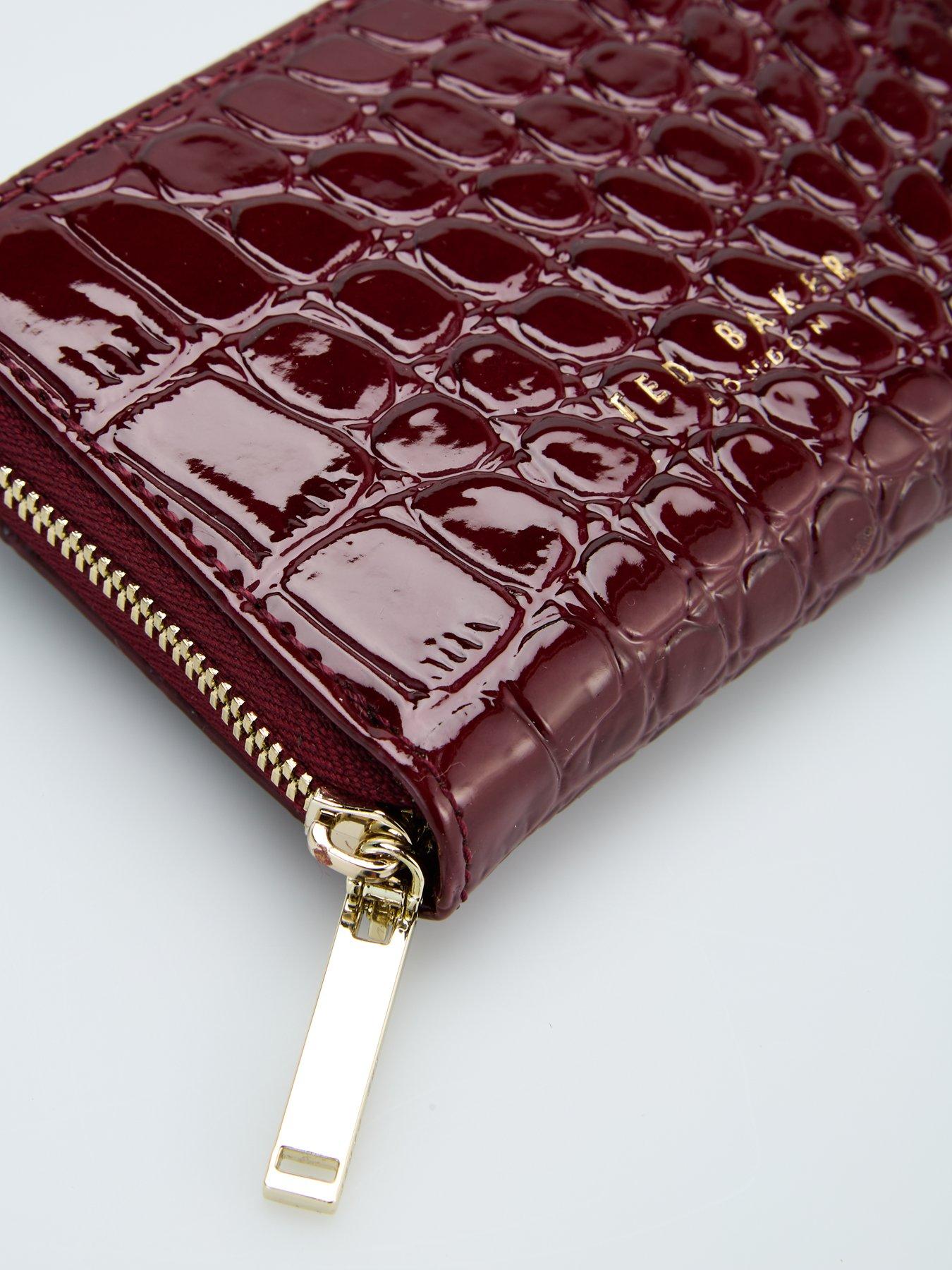 ted-baker-croc-effect-small-zip-around-wallet-blackoutfit