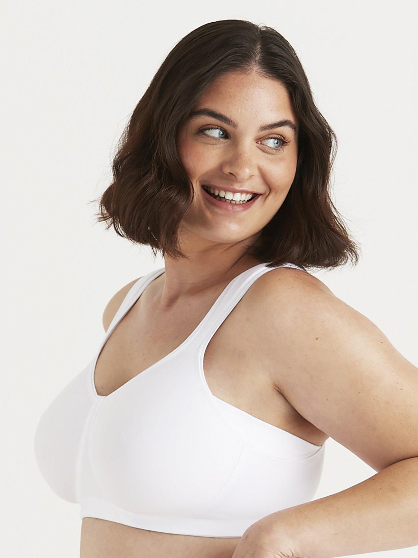 Miss Mary of Sweden Stay Fresh Bra - White