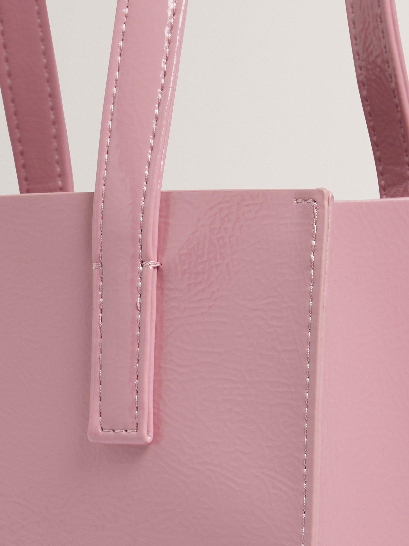 ted-baker-crinkle-small-icon-bag-pinkdetail