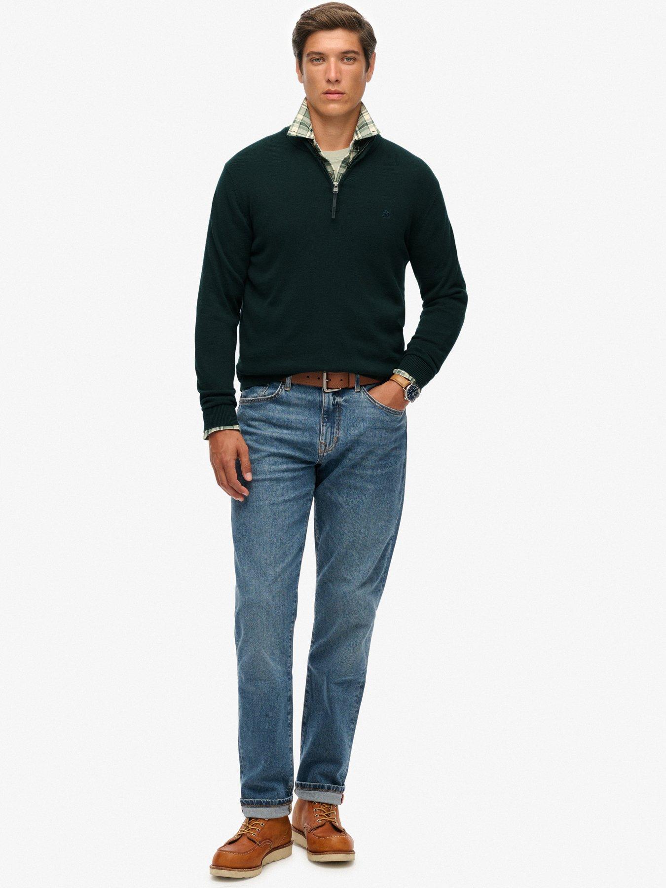 superdry-superdry-essentials-cotton-half-zip-knitted-jumperback