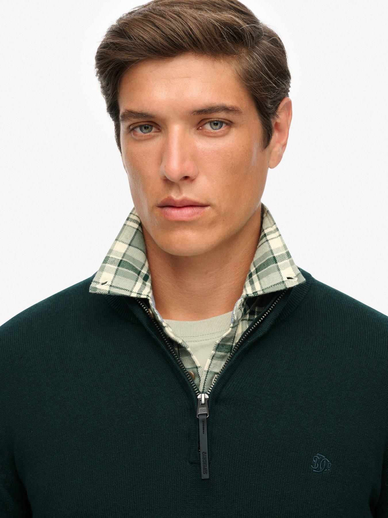 superdry-superdry-essentials-cotton-half-zip-knitted-jumperdetail