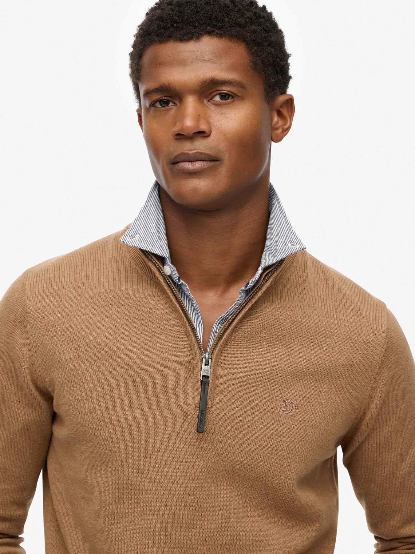 superdry-superdry-essentials-cotton-half-zip-knitted-jumperdetail