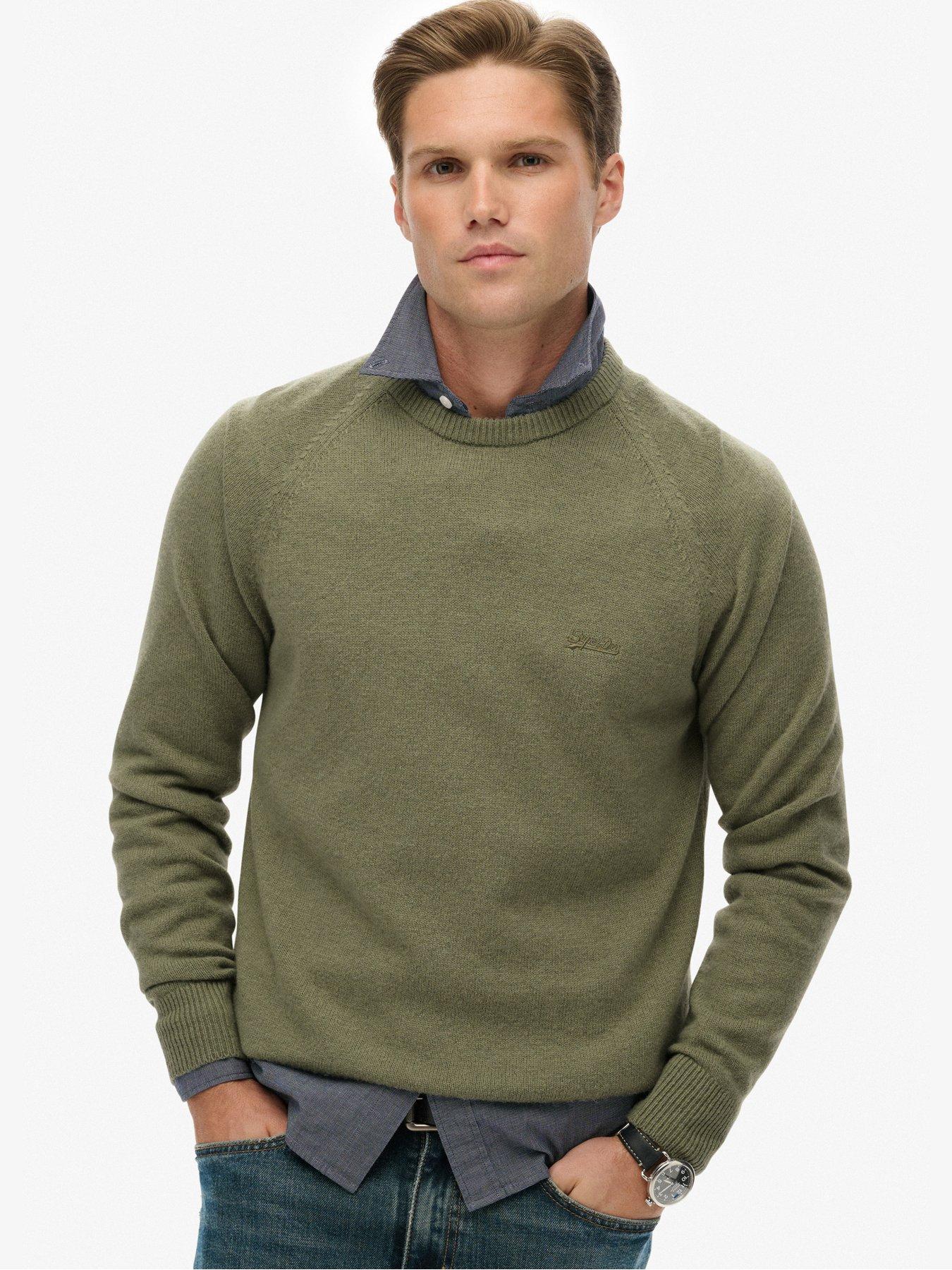 superdry-wool-blend-knitted-jumper-green