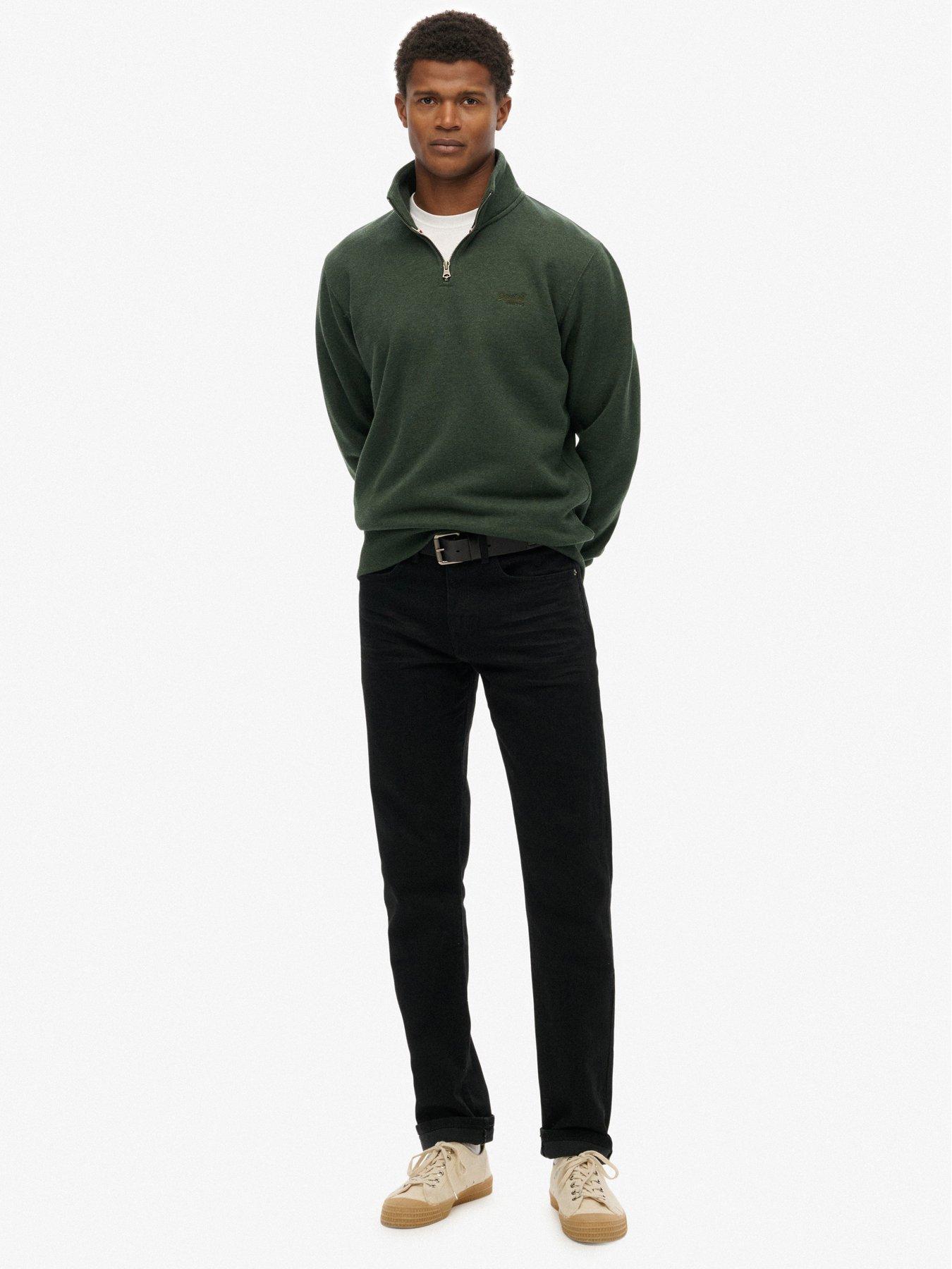 superdry-essential-logo-henley-crew-sweat-greenback
