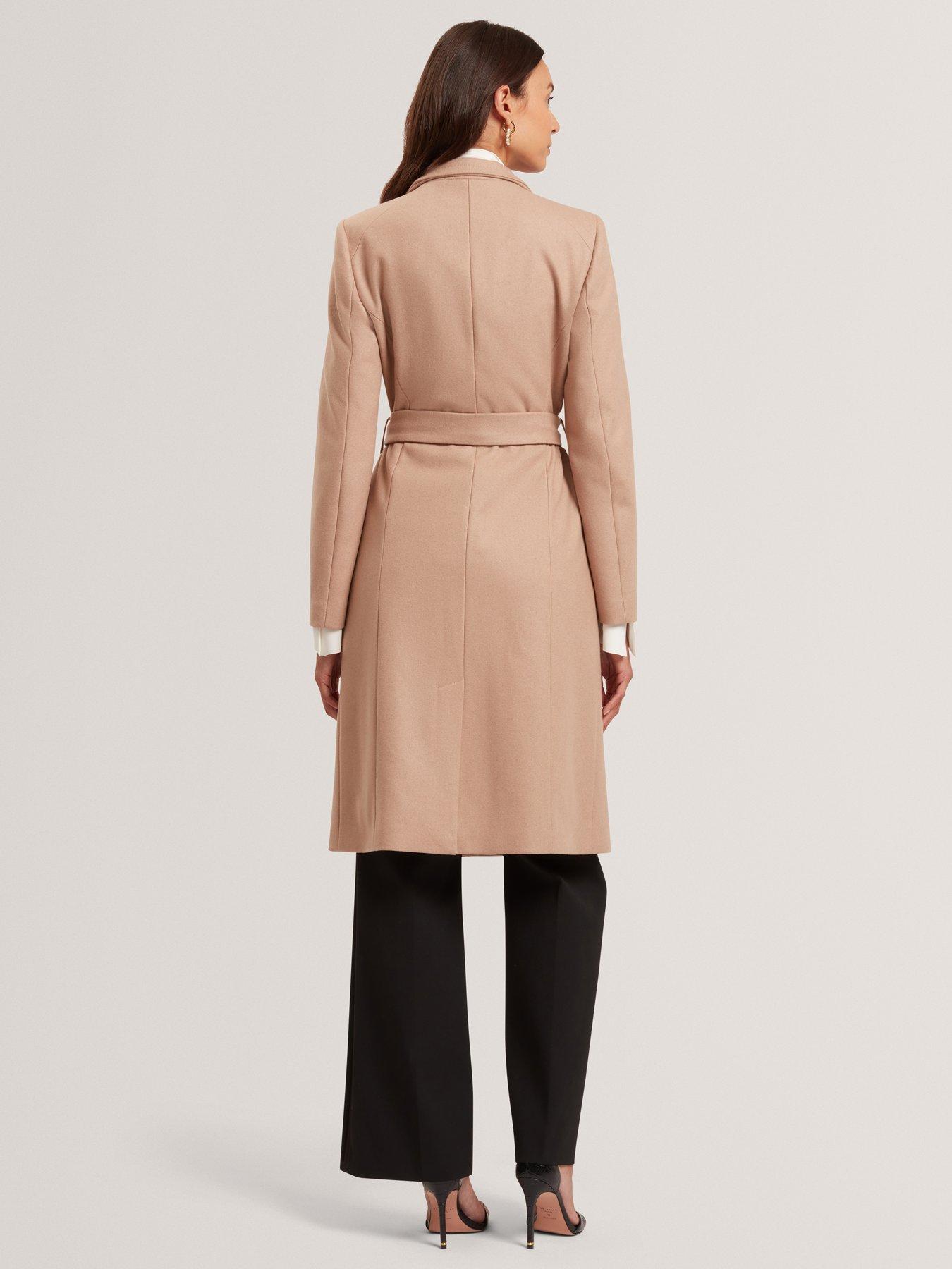 ted-baker-mid-length-belted-wool-wrap-coat-brownstillFront