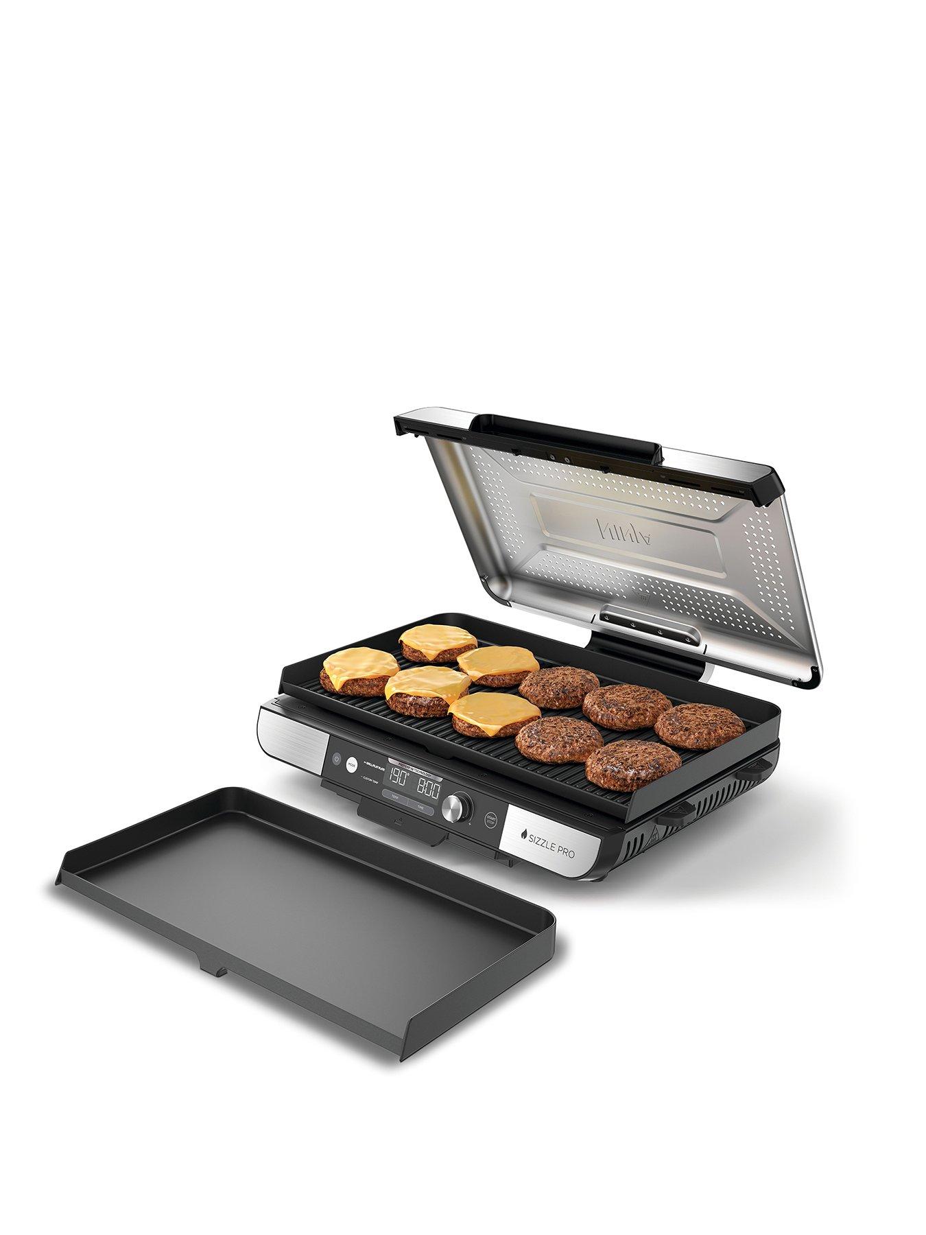 NINJA Sizzle Low Smoke Indoor Grill & Flat Plate GX101UK