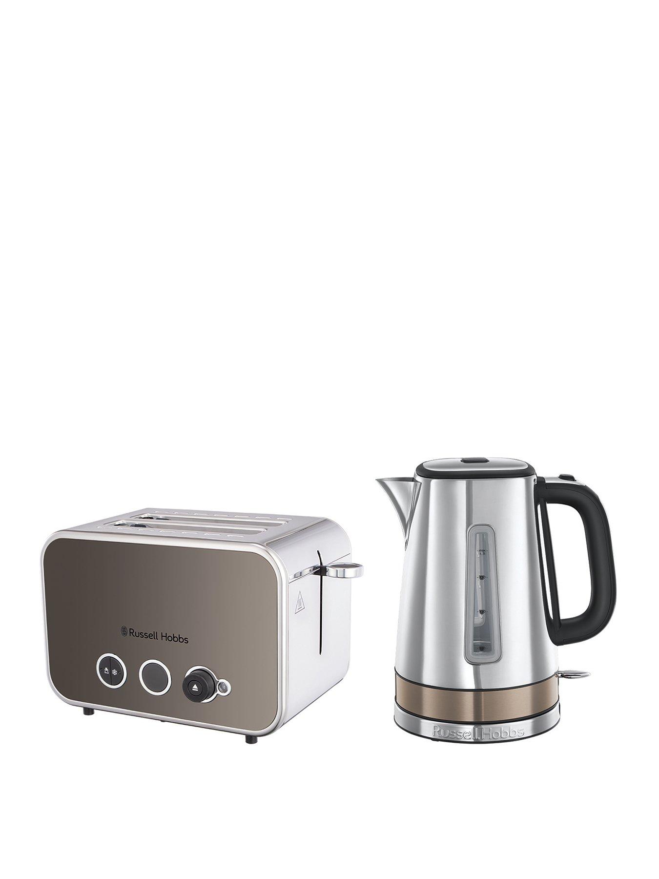 Russell Hobbs Russell Hobbs Distinctions Kettle and Toaster Bundle - Titanium
