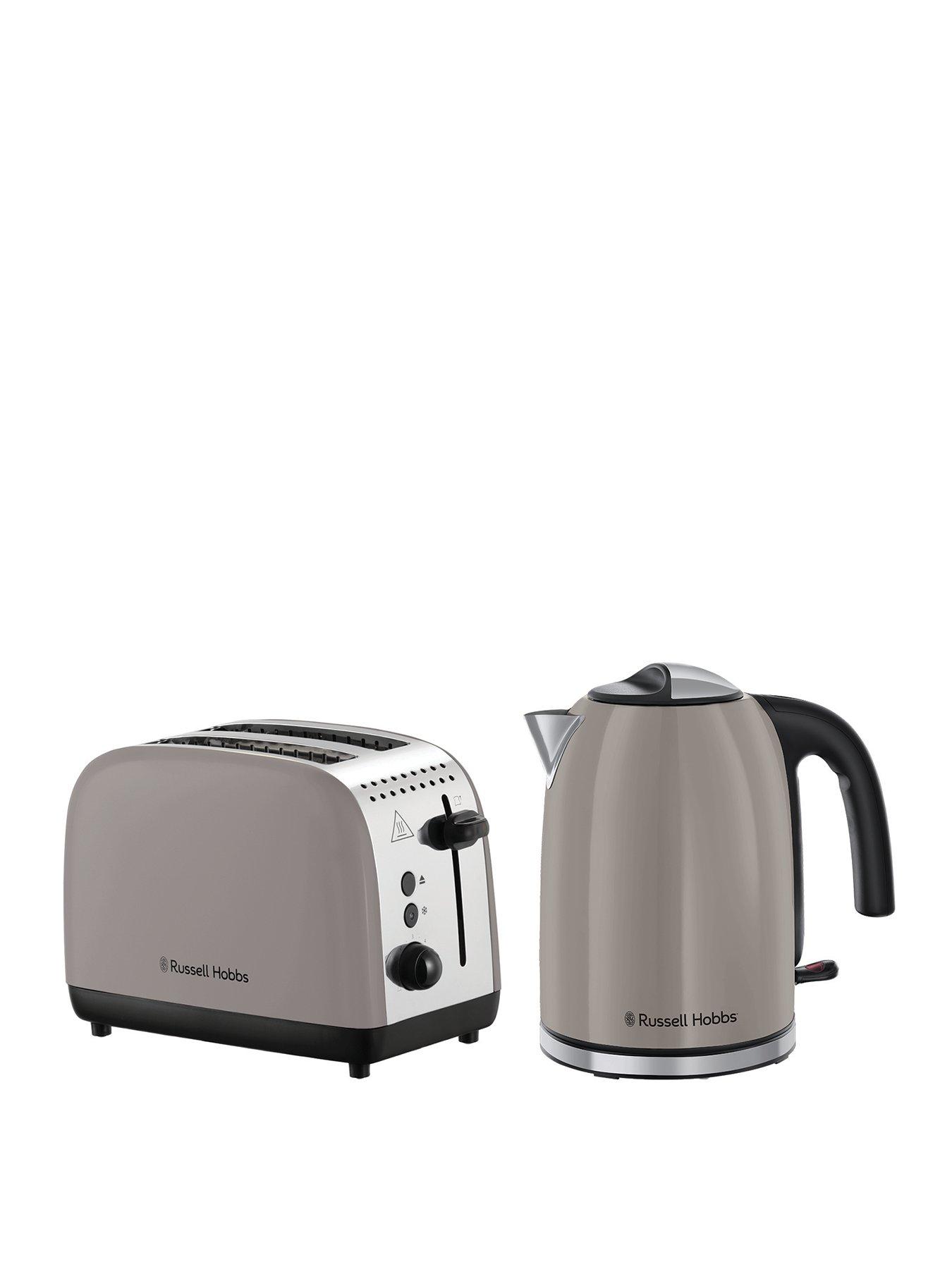 Russell Hobbs Russell Hobbs Classic Mocha SS Kettle  &  Toaster Bundle