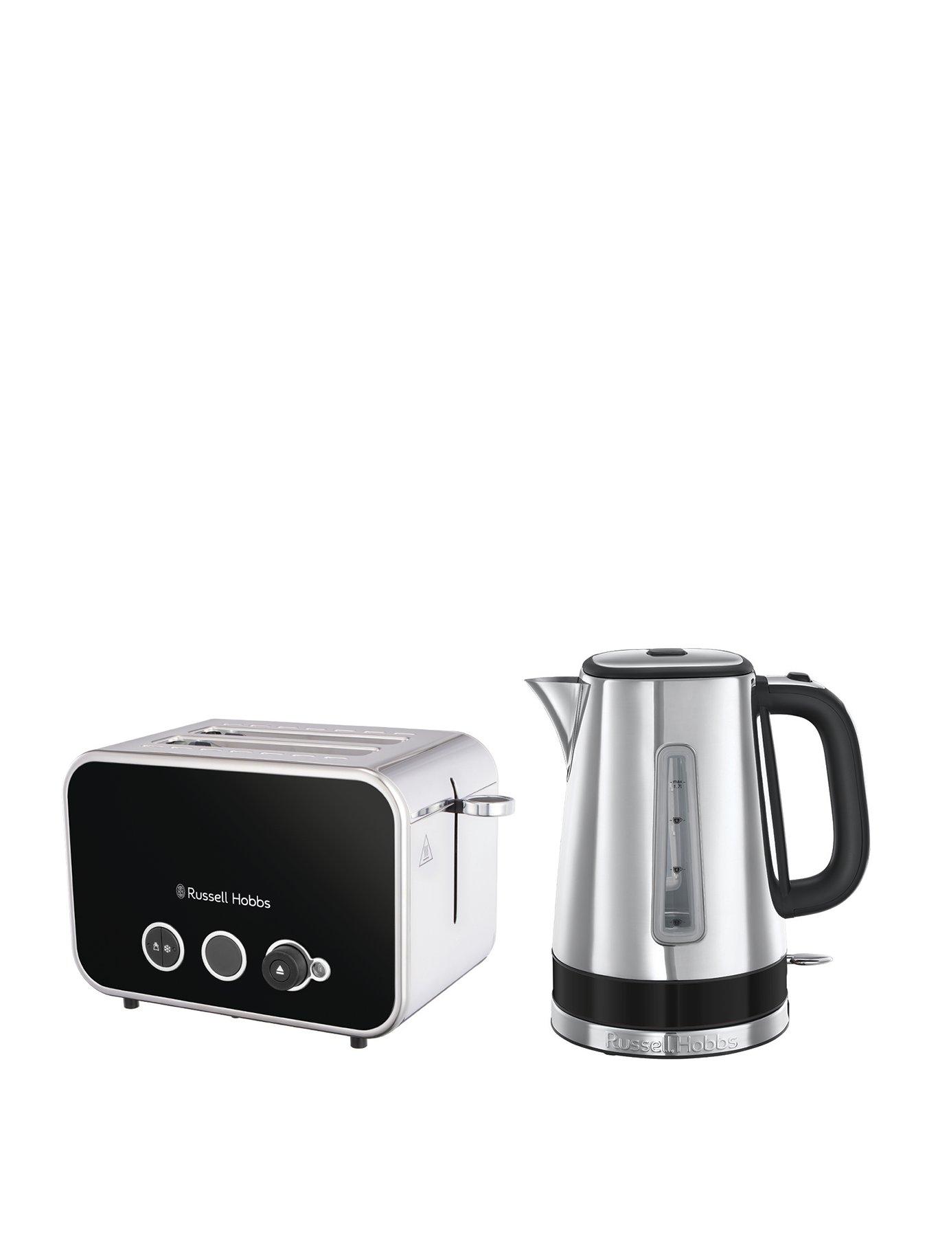 Russell Hobbs Russell Hobbs Distinctions Kettle and Toaster Bundle -  Black